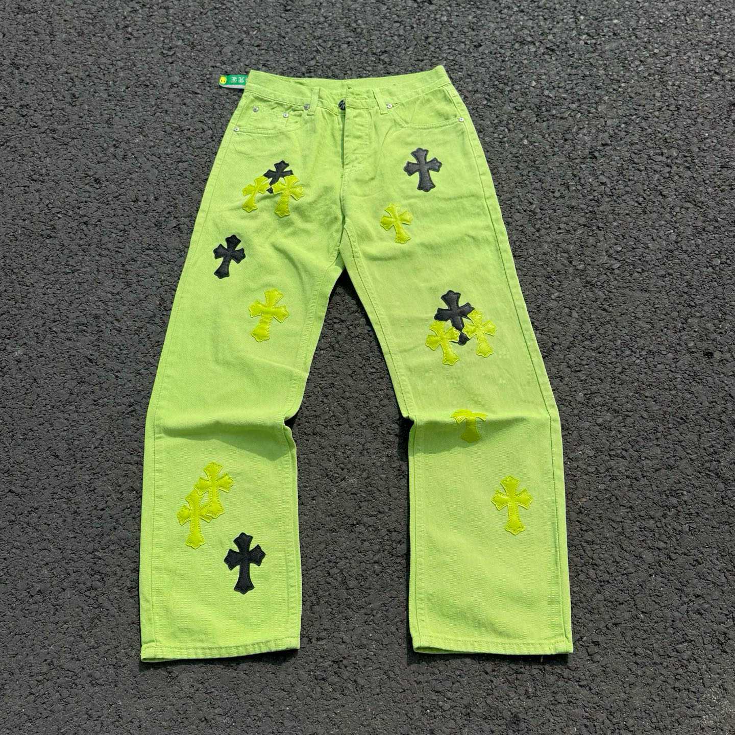 Chrome Hearts Sex Recods Jeans - FashionPlug