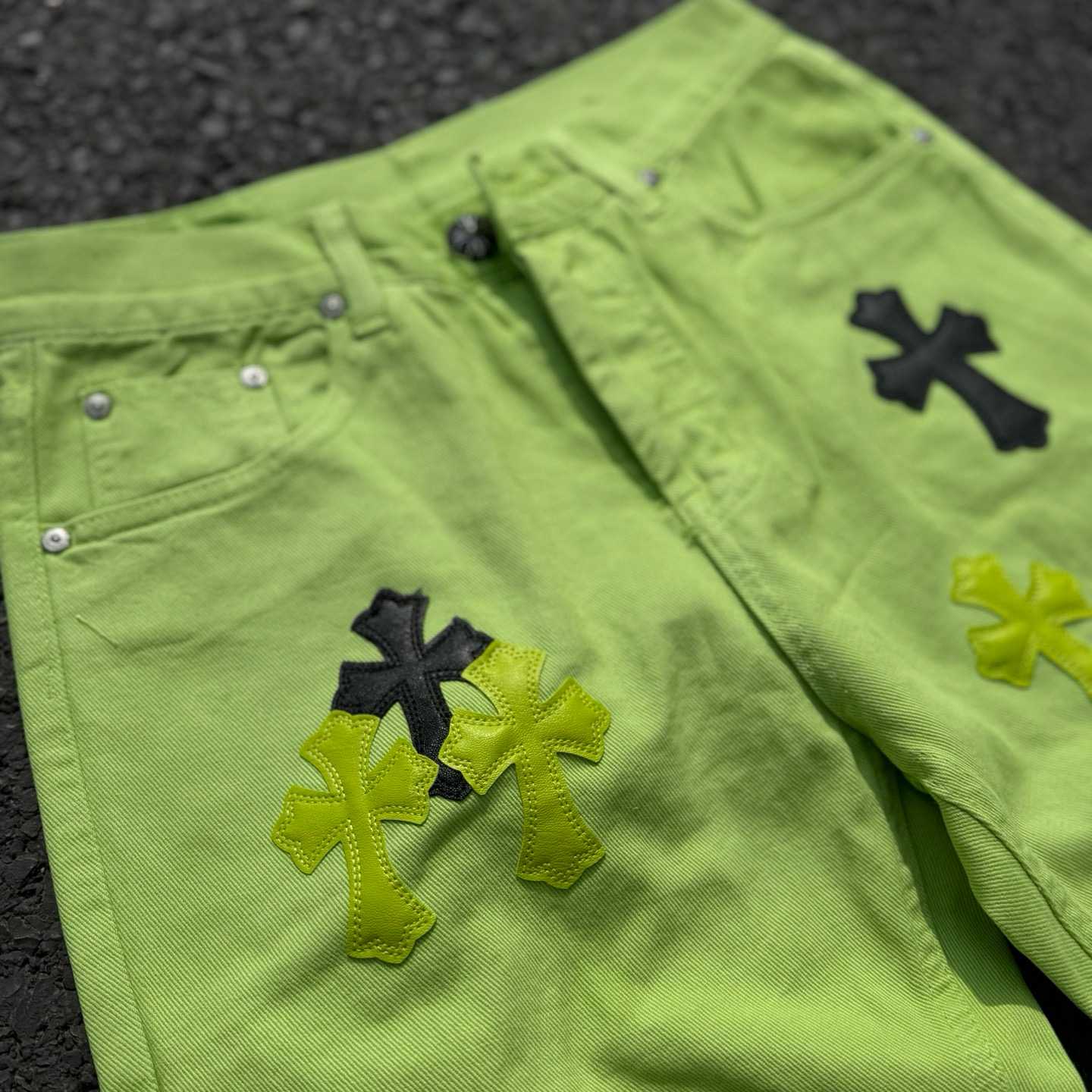 Chrome Hearts Sex Recods Jeans - FashionPlug