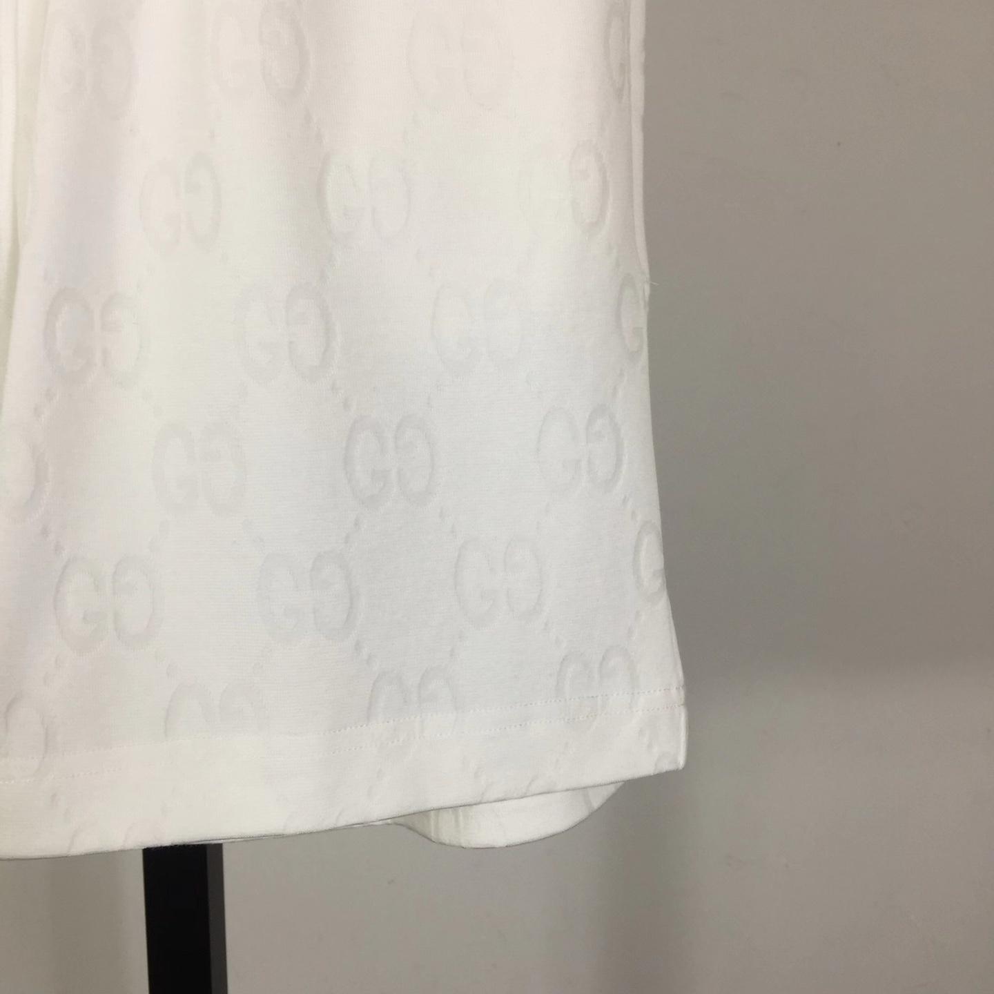 Gucci GG Cotton Tee And Short - FashionPlug