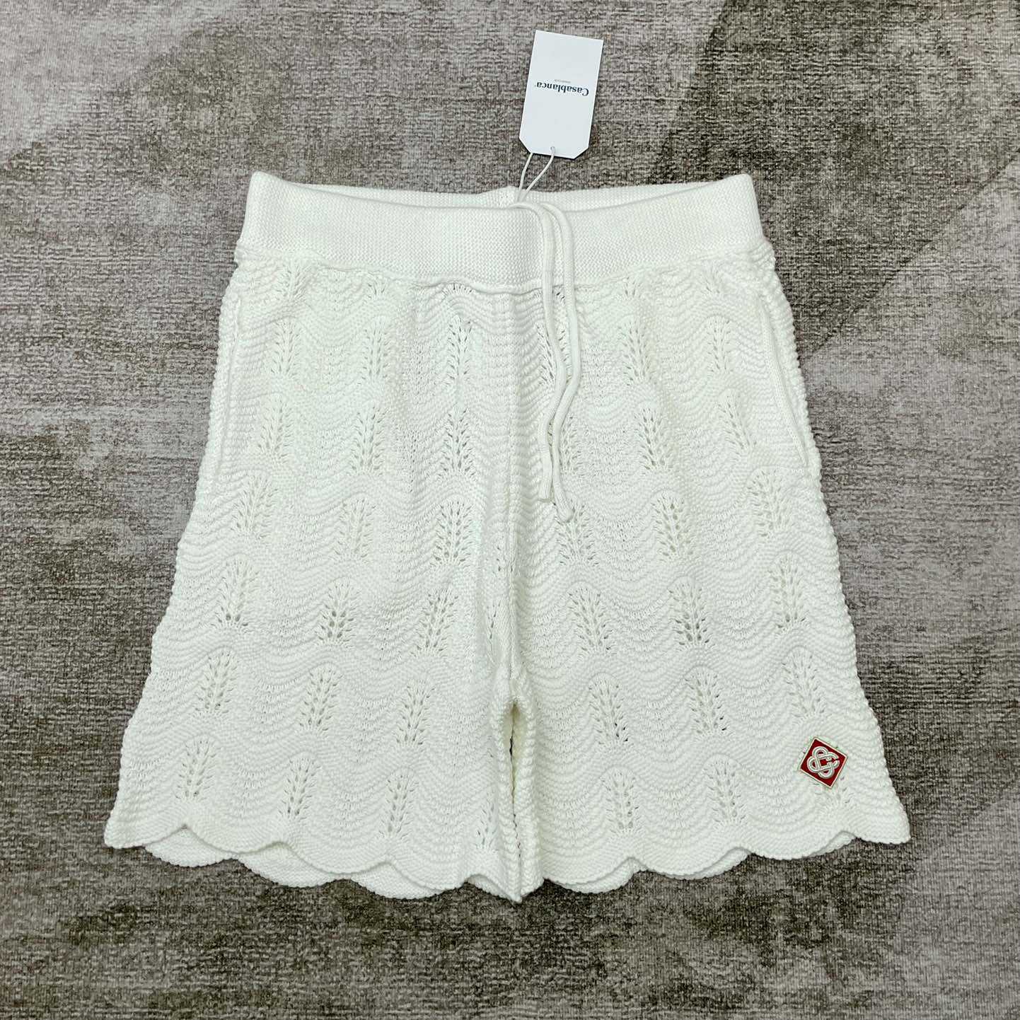 Casablanca Wave Crochet Shorts   D0034 - FashionPlug