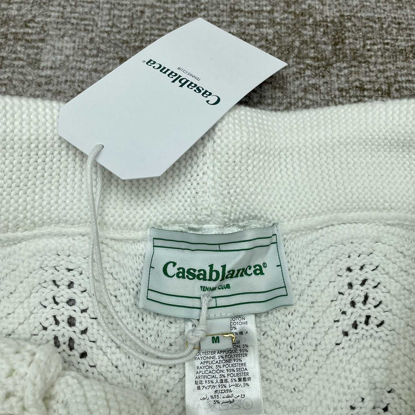 Casablanca Wave Crochet Shorts   D0034 - FashionPlug