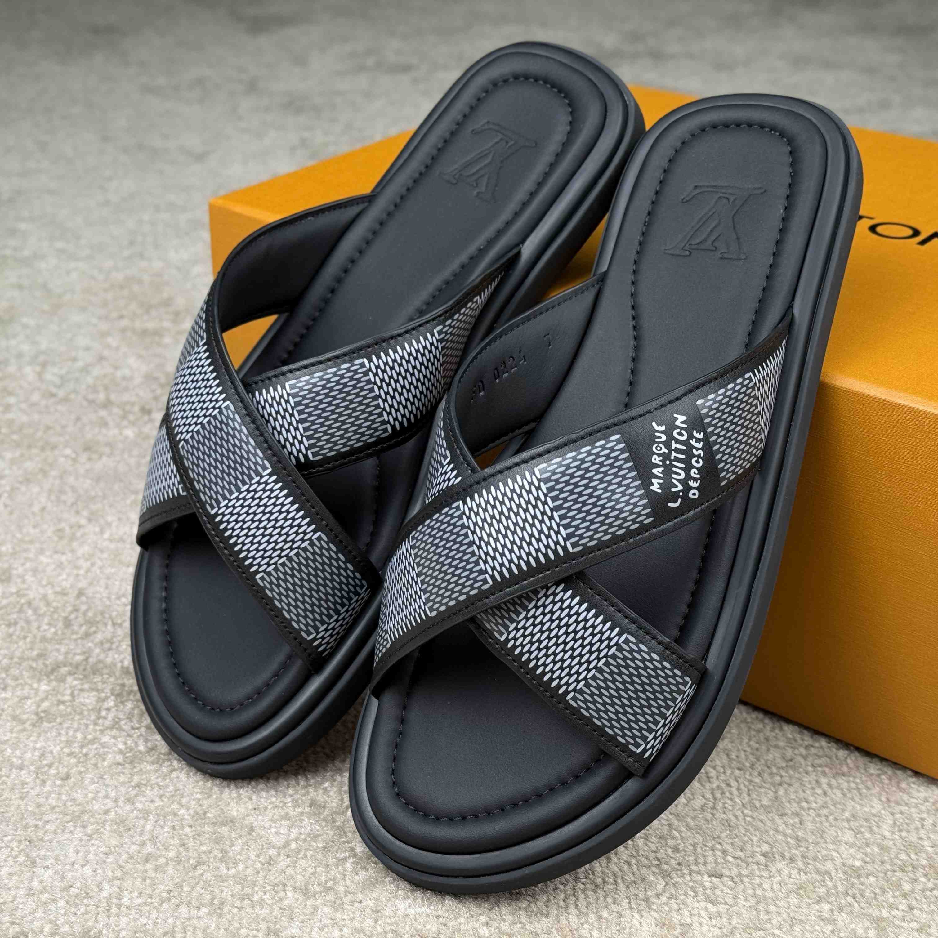 Louis Vuitton LV Venice Mule   - FashionPlug