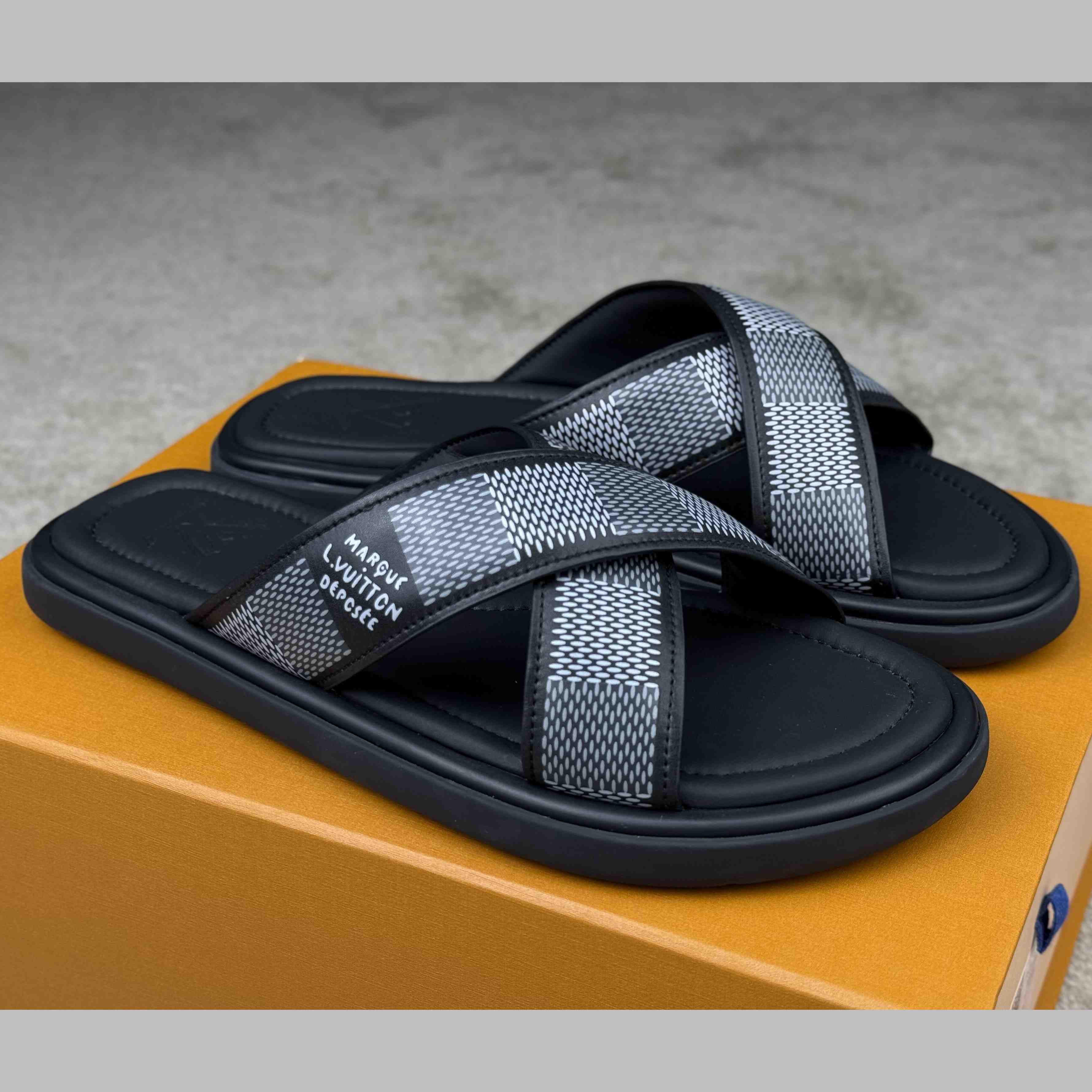 Louis Vuitton LV Venice Mule   - FashionPlug