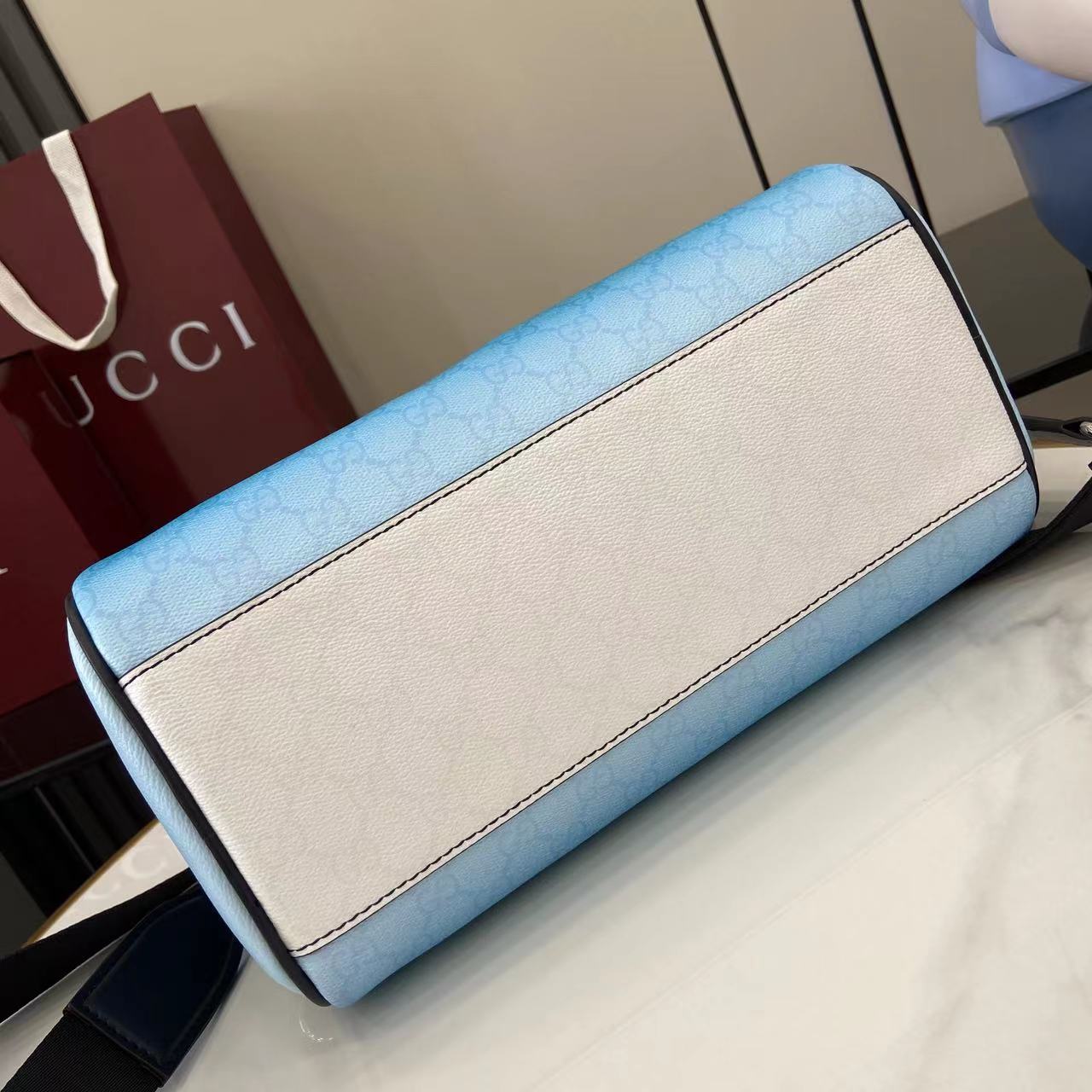 Gucci Chroma Small Cylinder Bag - FashionPlug