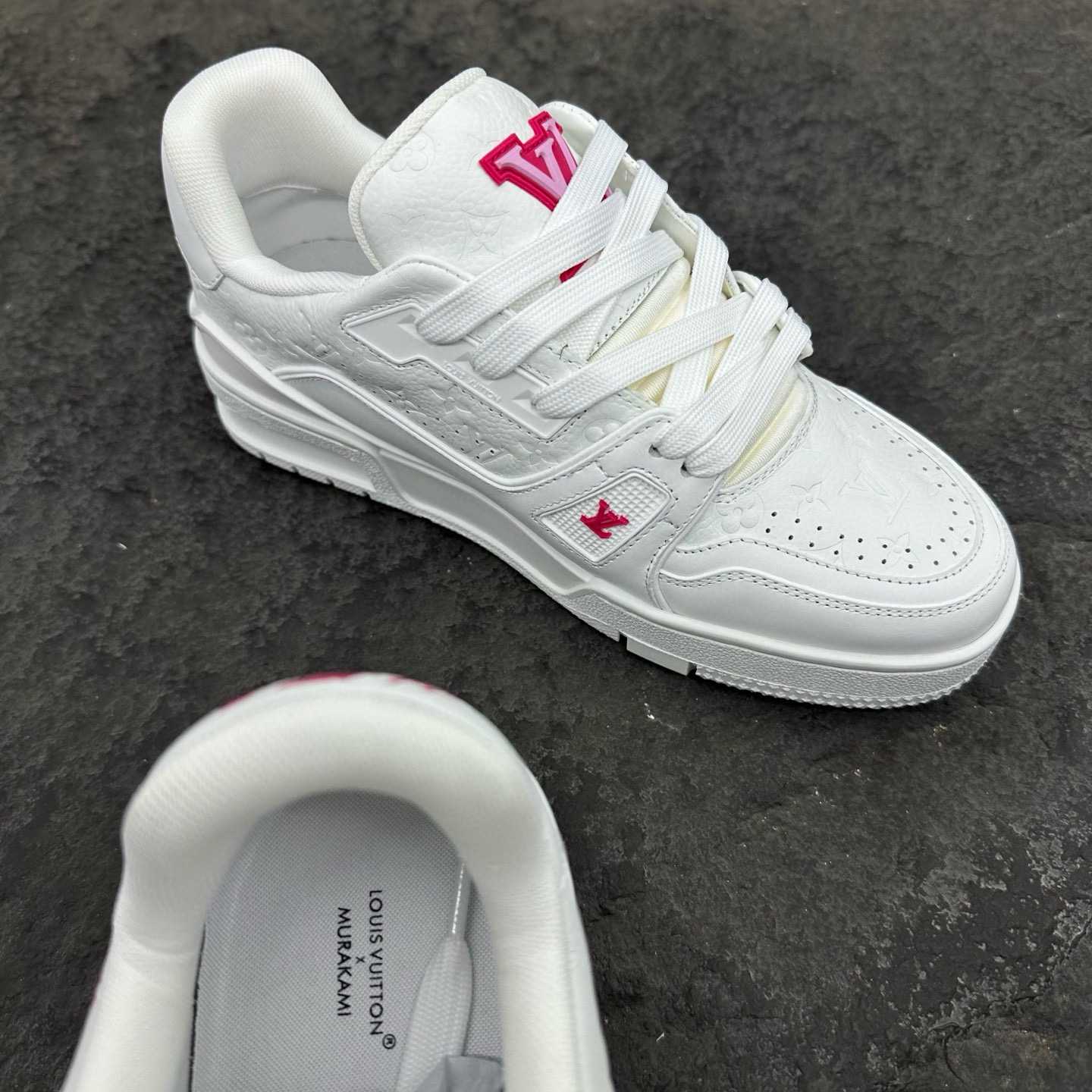 Louis Vuitton LV x TM LV Trainer Sneaker   1AGZEJ - FashionPlug