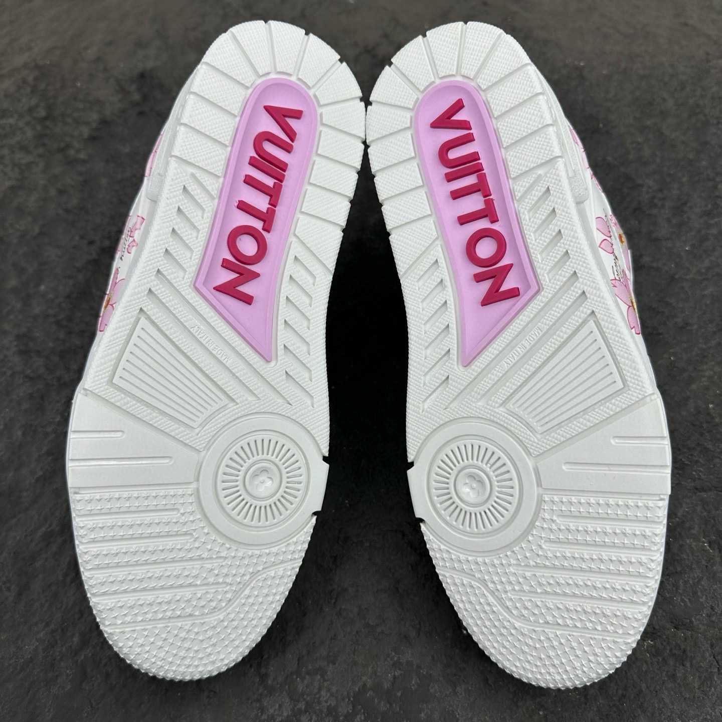 Louis Vuitton LV x TM LV Trainer Sneaker   1AGZEJ - FashionPlug