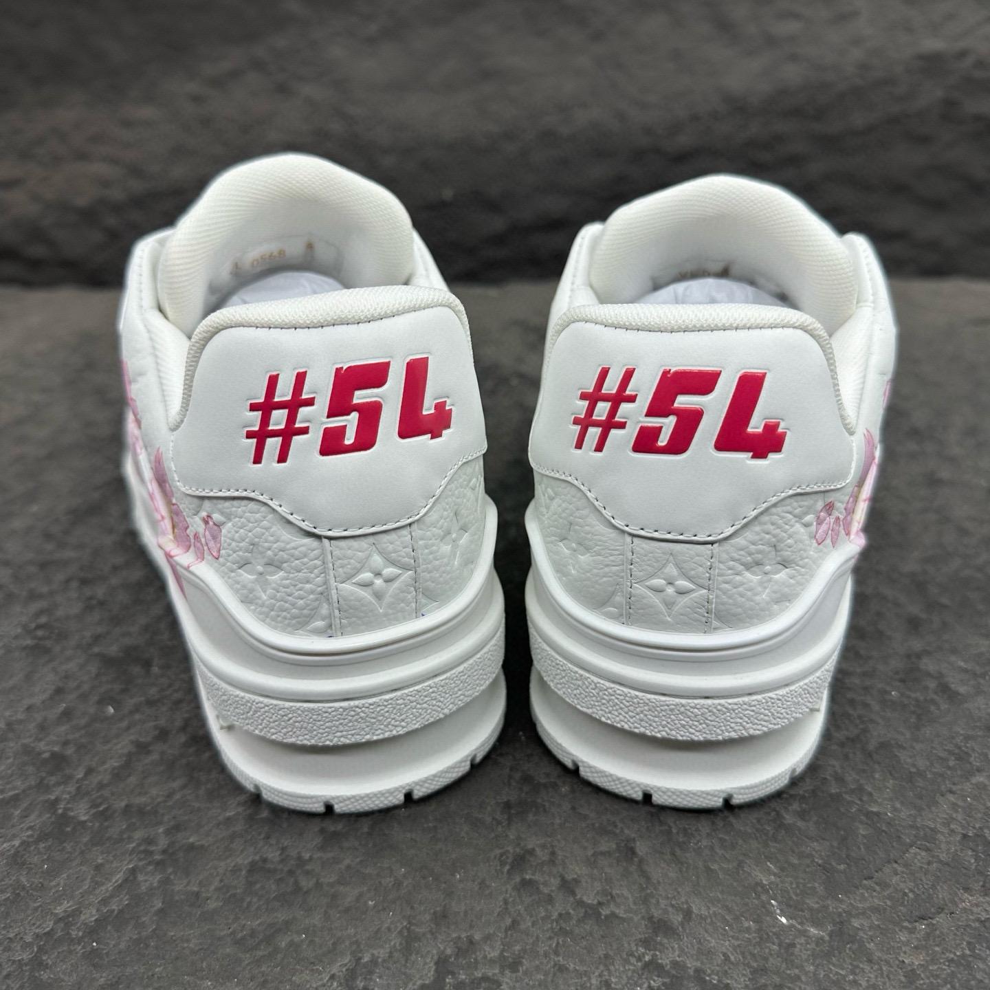 Louis Vuitton LV x TM LV Trainer Sneaker   1AGZEJ - FashionPlug