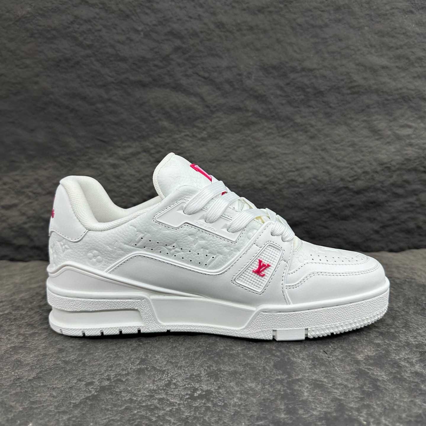 Louis Vuitton LV x TM LV Trainer Sneaker   1AGZEJ - FashionPlug