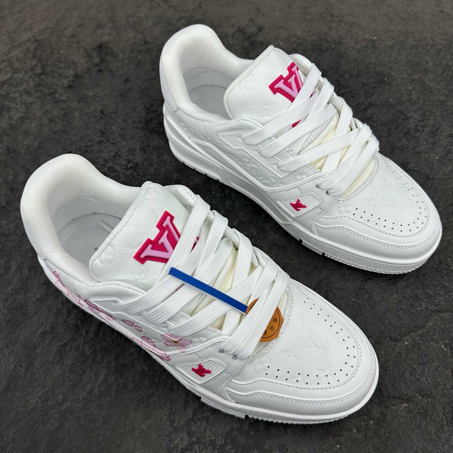 Louis Vuitton LV x TM LV Trainer Sneaker   1AGZEJ - FashionPlug