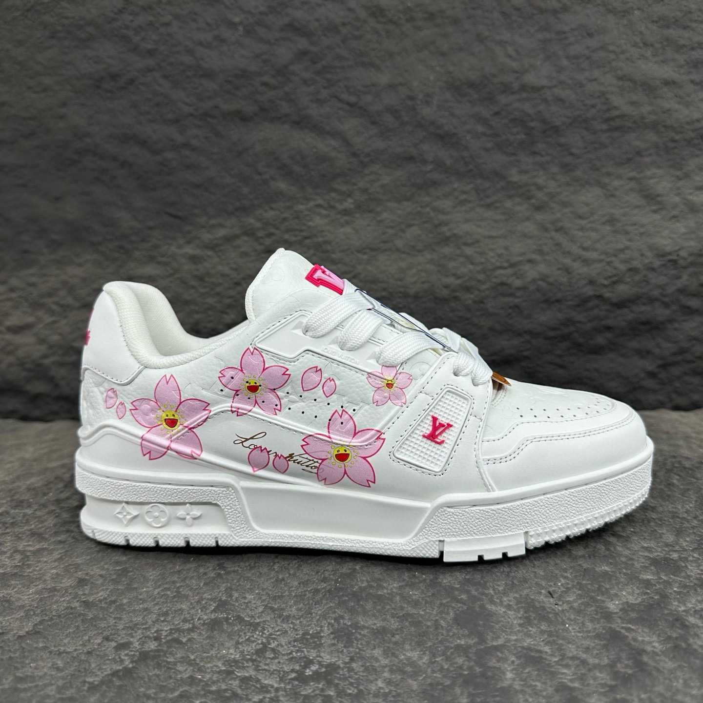 Louis Vuitton LV x TM LV Trainer Sneaker   1AGZEJ - FashionPlug