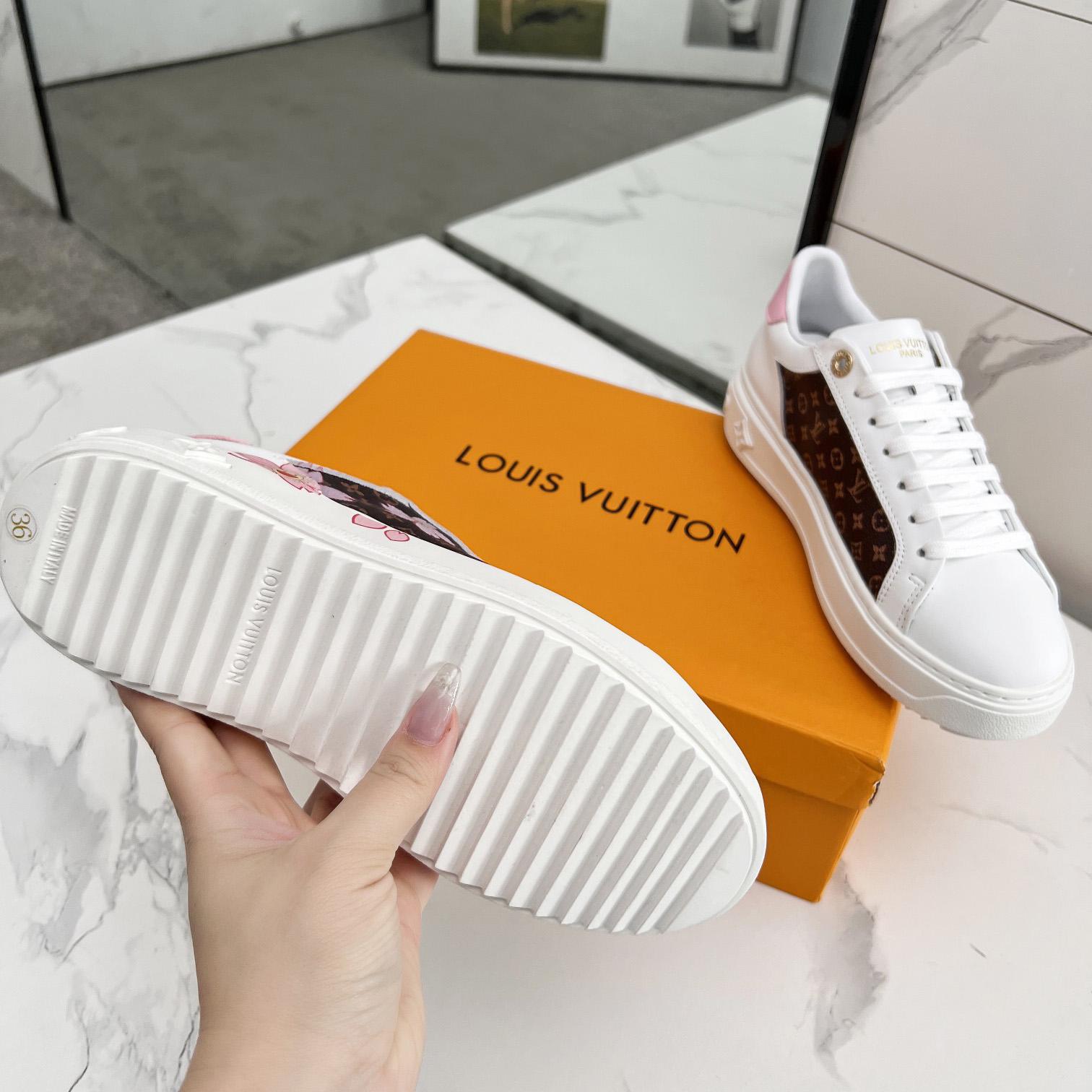 Louis Vuitton LV x TM Time Out Sneaker - FashionPlug