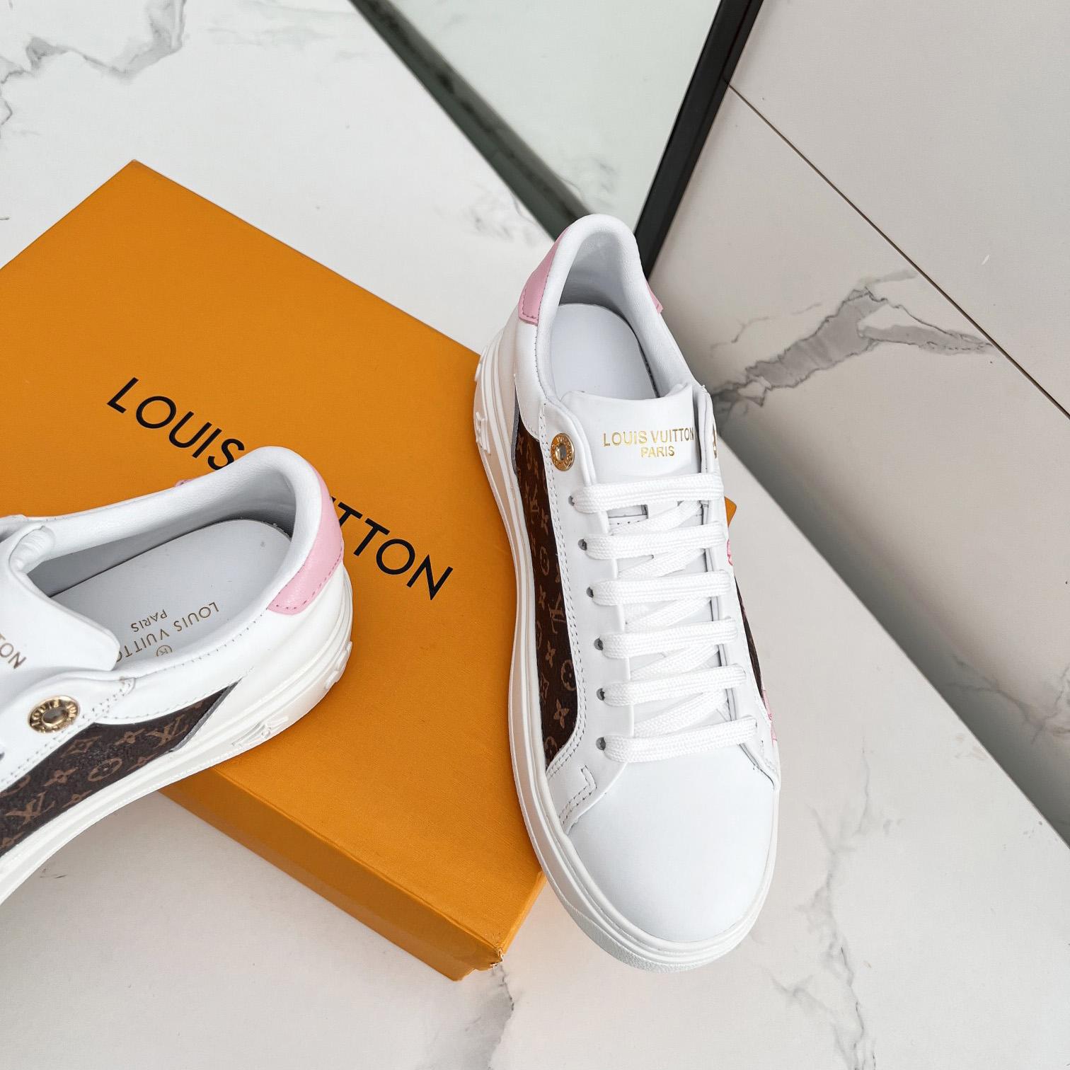 Louis Vuitton LV x TM Time Out Sneaker - FashionPlug