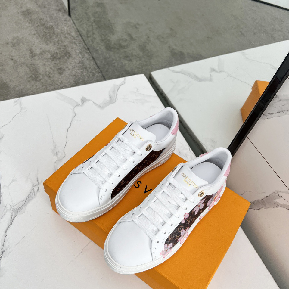 Louis Vuitton LV x TM Time Out Sneaker - FashionPlug