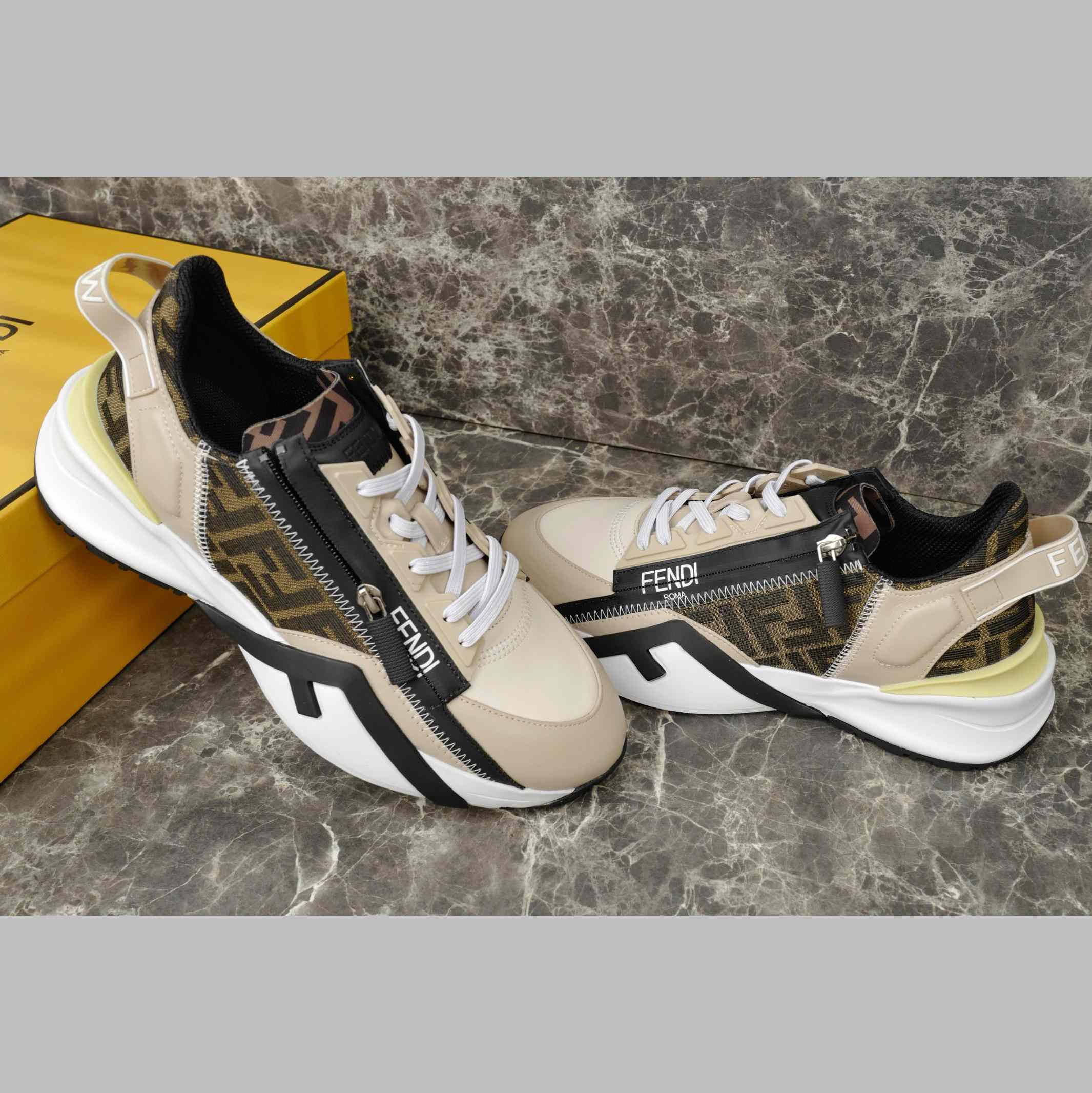 Fendi Flow Sneakers  - FashionPlug