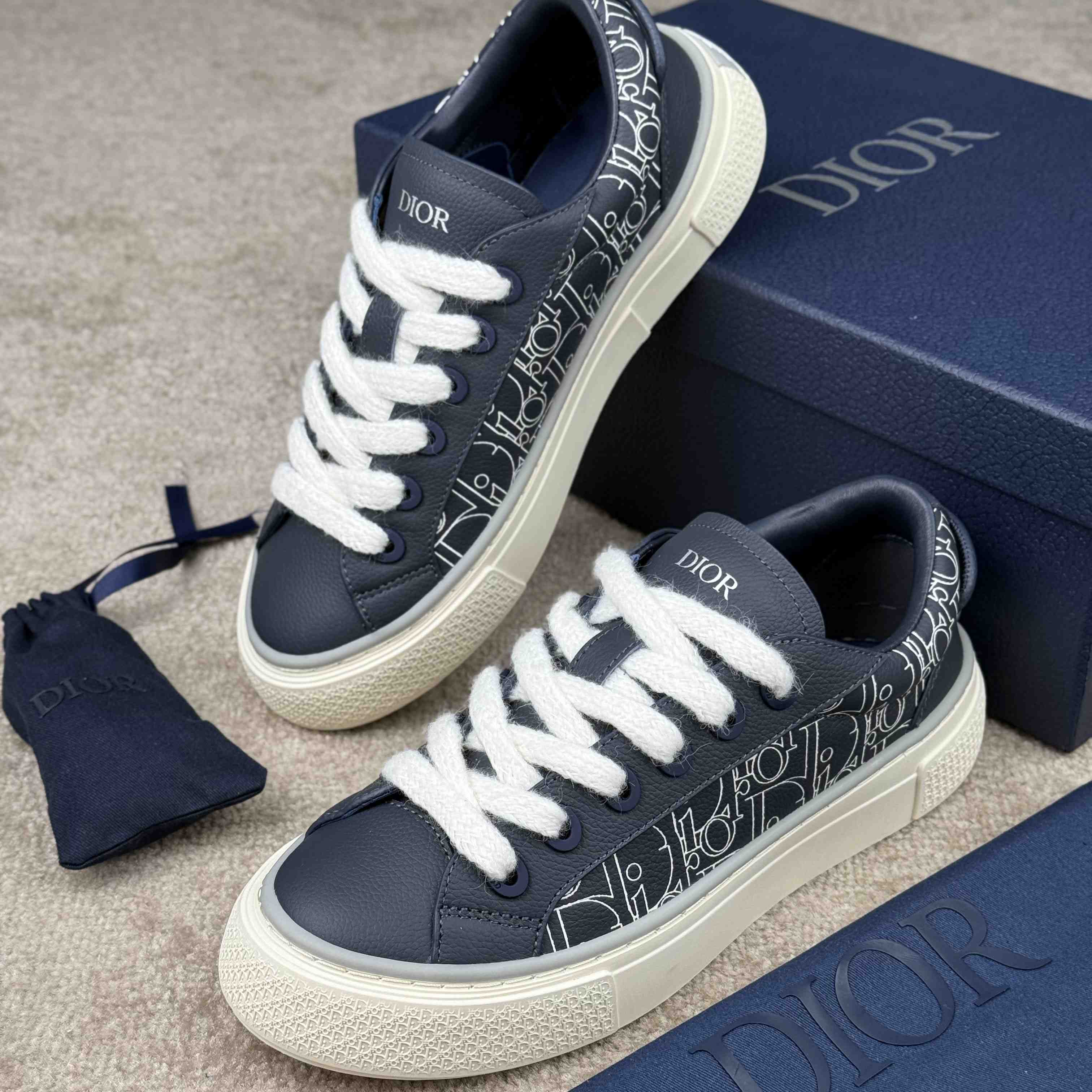 Dior B33 Spin Sneaker  - FashionPlug