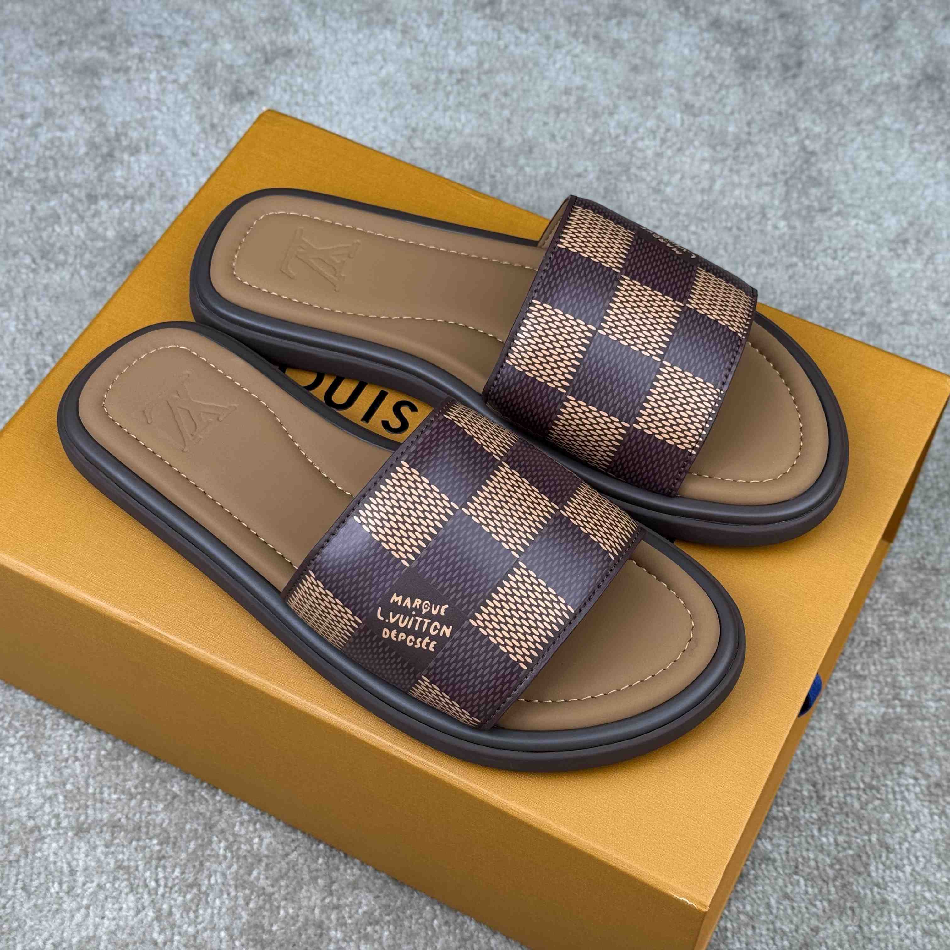 Louis Vuitton LV Venice Mule   - FashionPlug