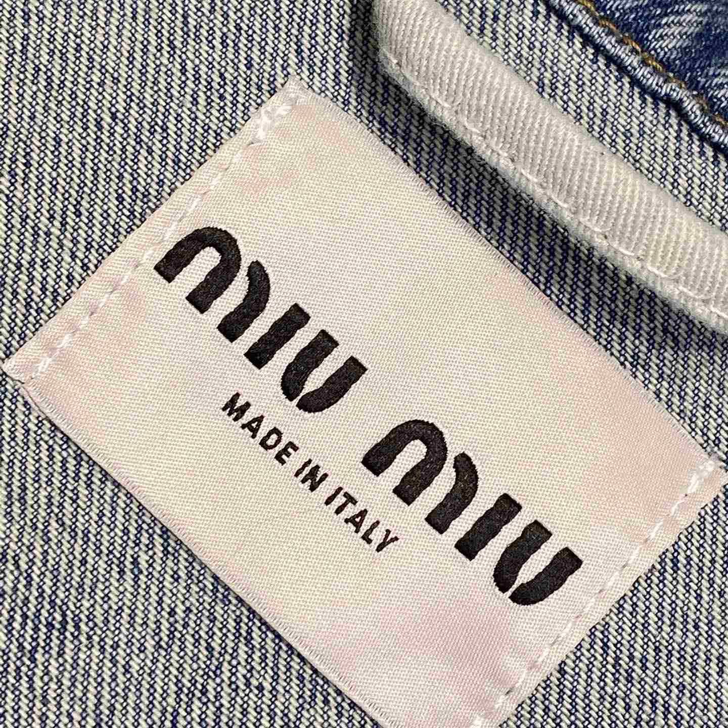 Miu Miu Denim Jacket - FashionPlug
