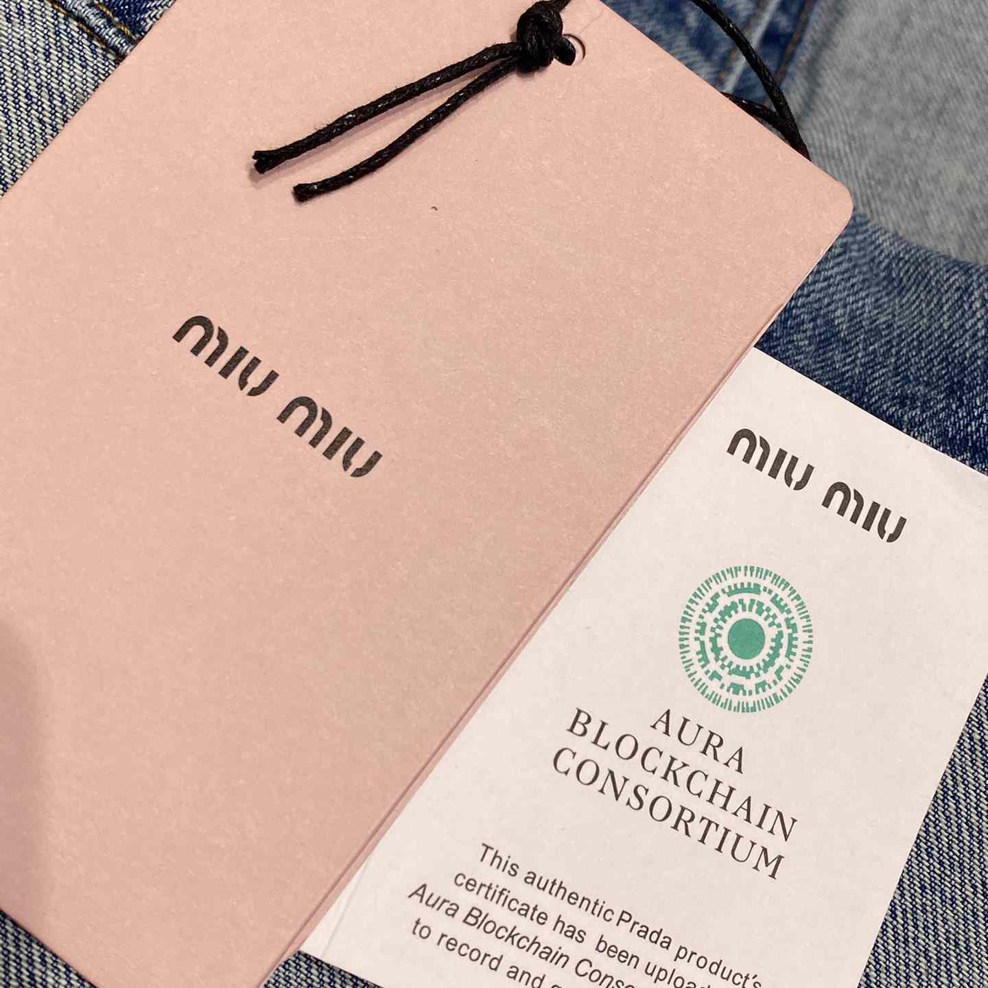 Miu Miu Denim Jacket - FashionPlug