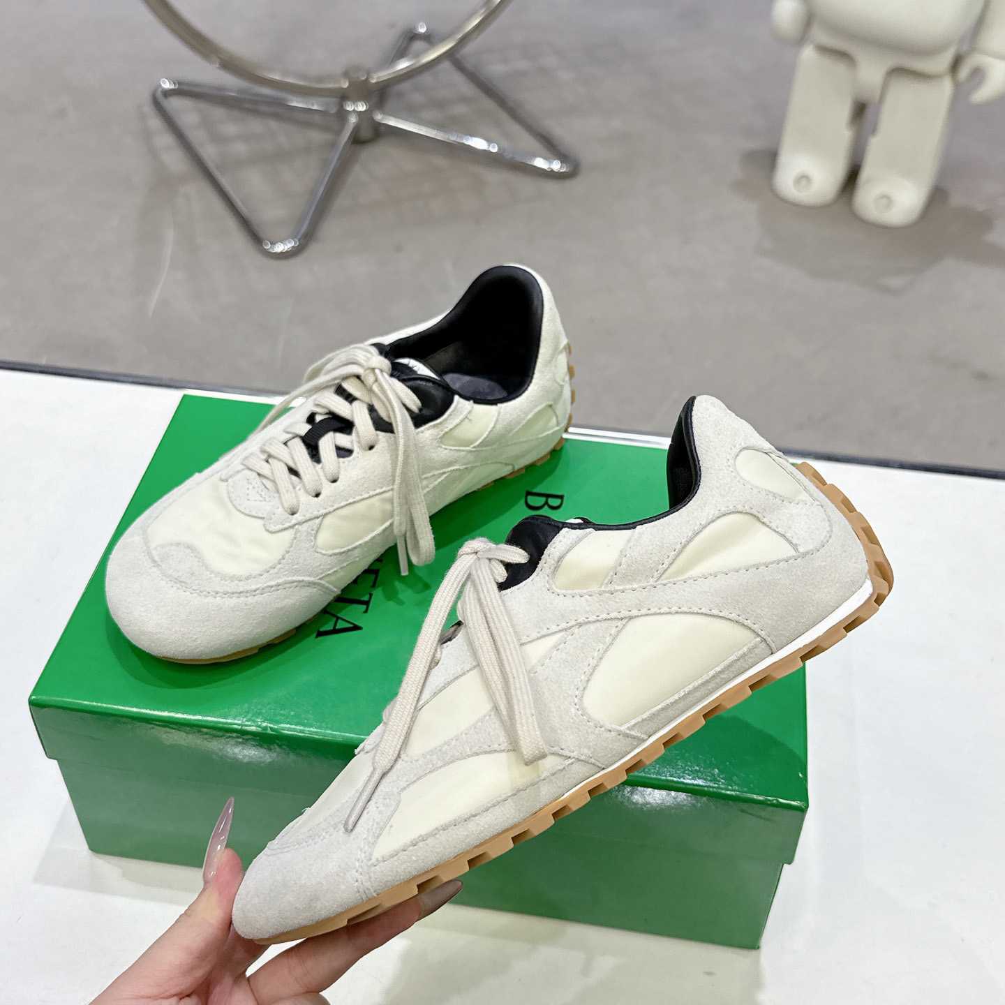 Bottega Veneta Orbit Flash Sneaker - FashionPlug