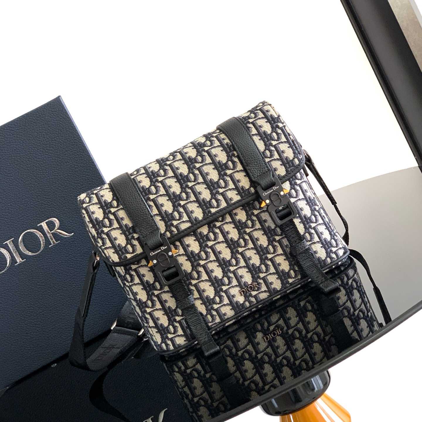 Dior Hit the Road Messenger Bag with Flap  - FashionPlug