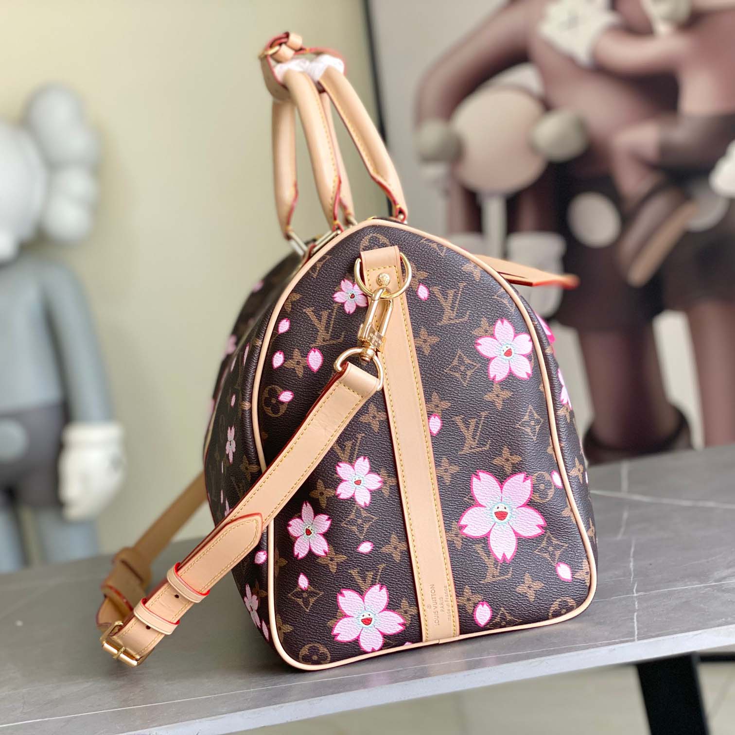 Louis Vuitton LV x TM Keepall Bandoulière 45   M13752 - FashionPlug