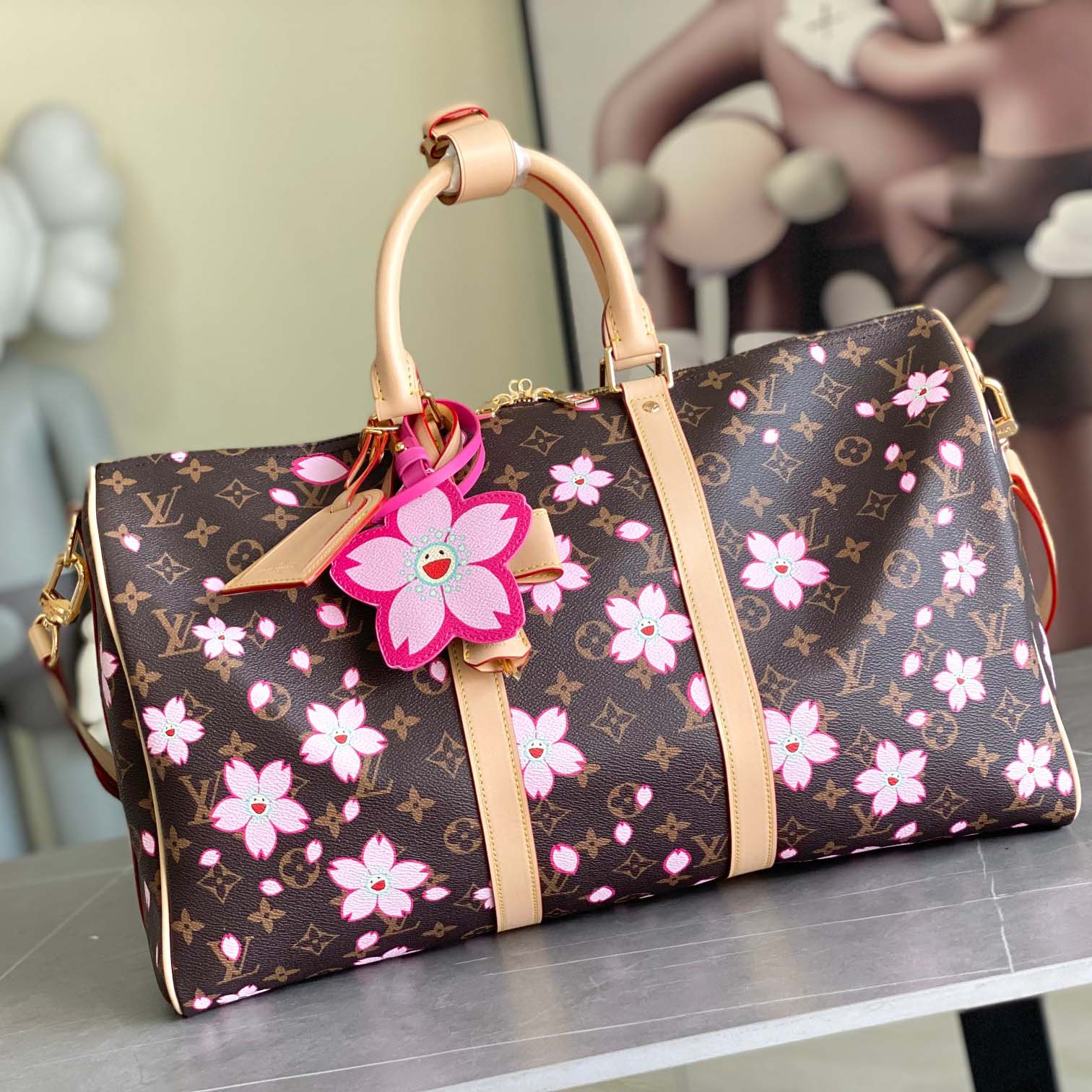 Louis Vuitton LV x TM Keepall Bandoulière 45   M13752 - FashionPlug
