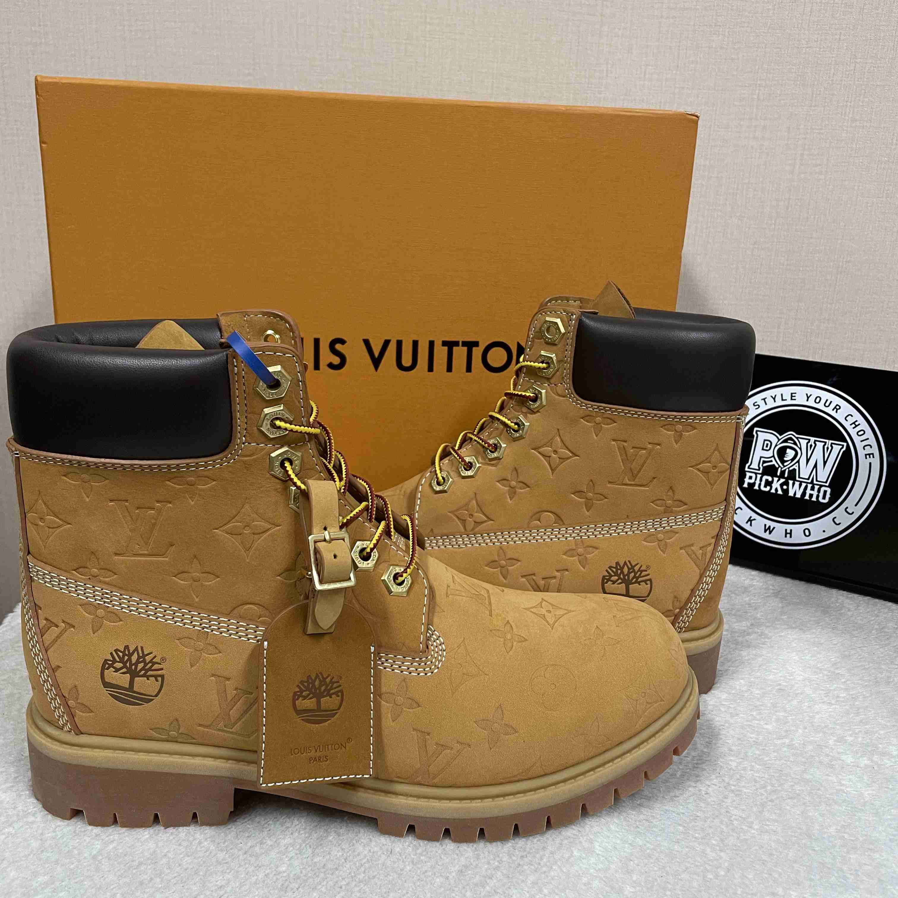 Louis Vuitton Timberland  Ankle Boot - FashionPlug