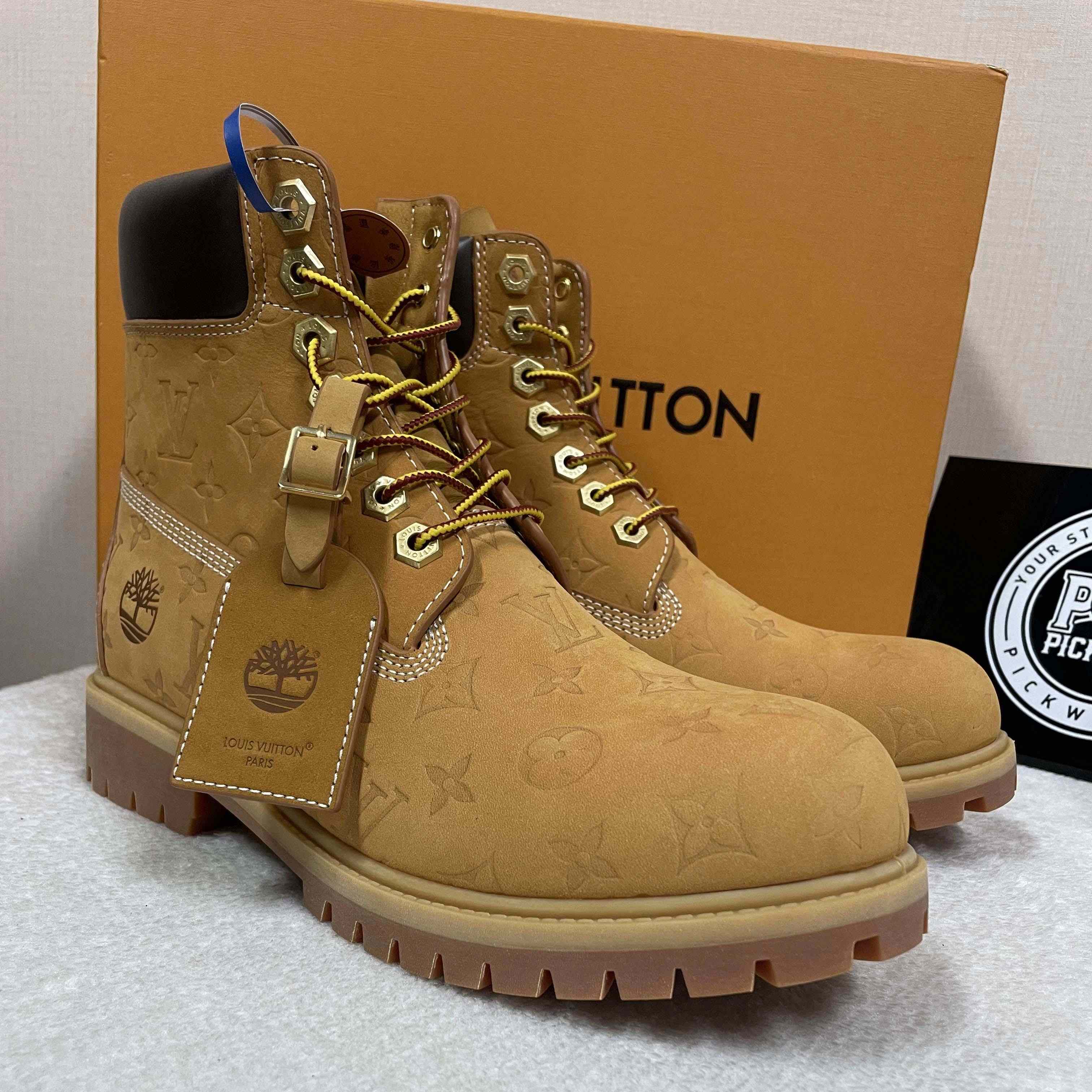 Louis Vuitton Timberland  Ankle Boot - FashionPlug