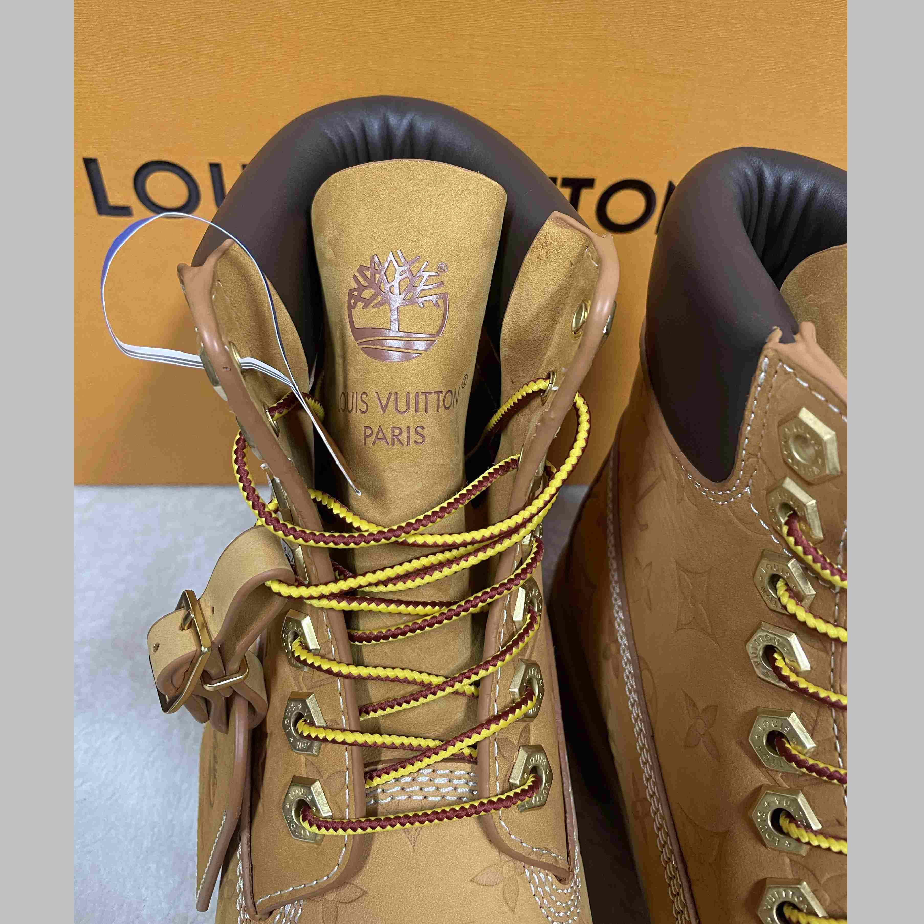 Louis Vuitton Timberland  Ankle Boot - FashionPlug