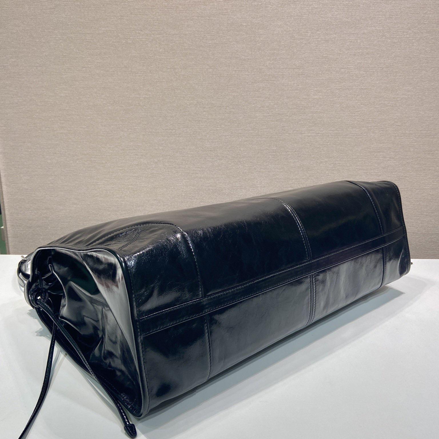 Prada Leather Tote Bag - FashionPlug