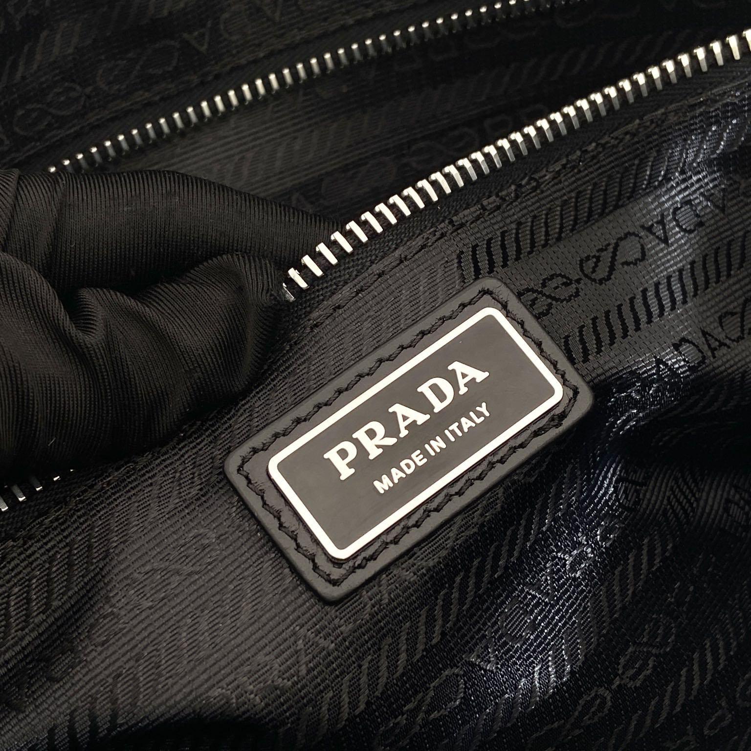 Prada Leather Tote Bag - FashionPlug