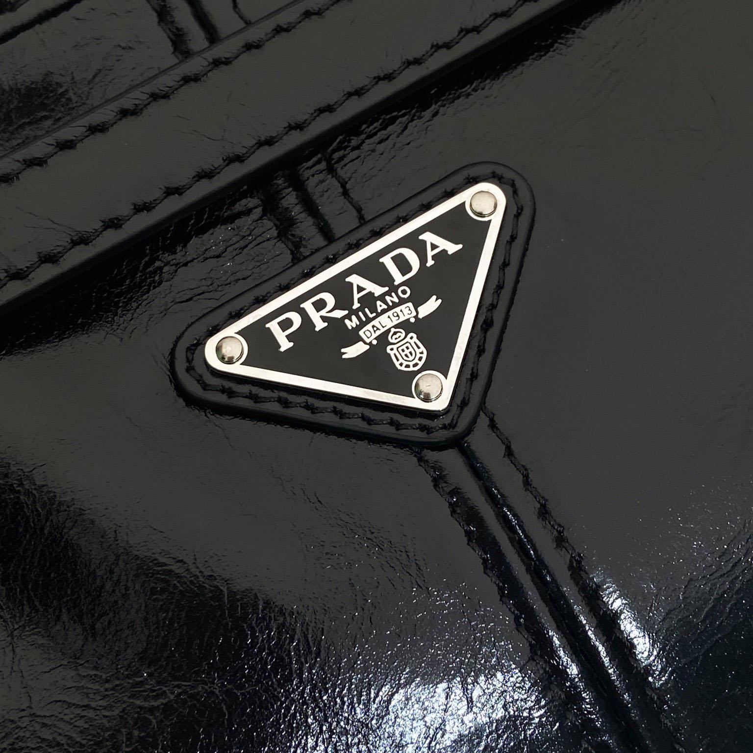 Prada Leather Tote Bag - FashionPlug