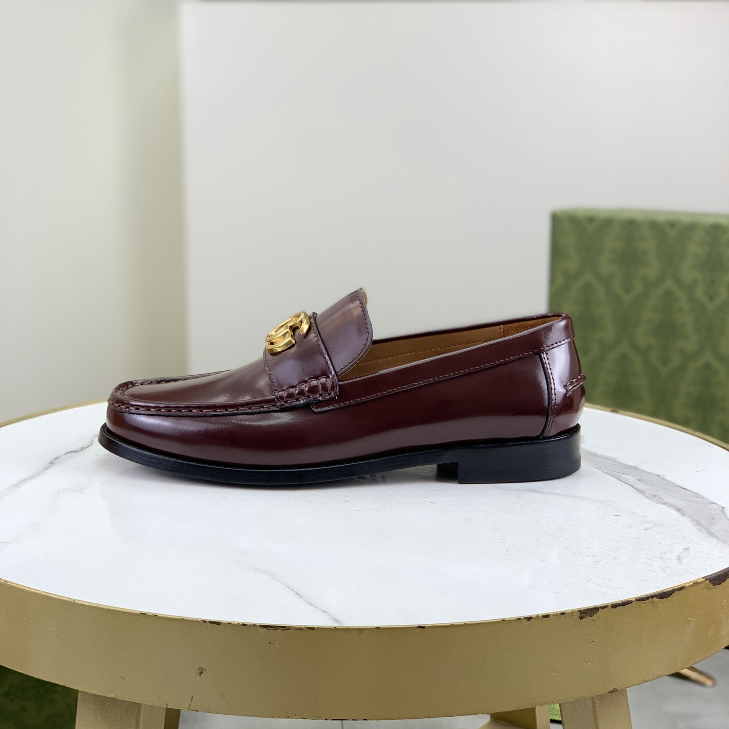 Gucci Loafer With Double G - FashionPlug