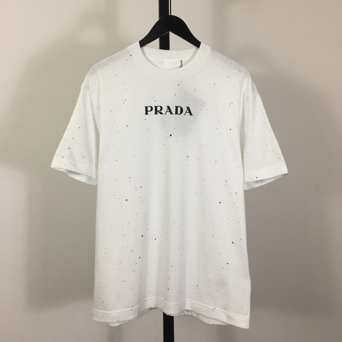 Prada Logo Cotton T-shirt - FashionPlug