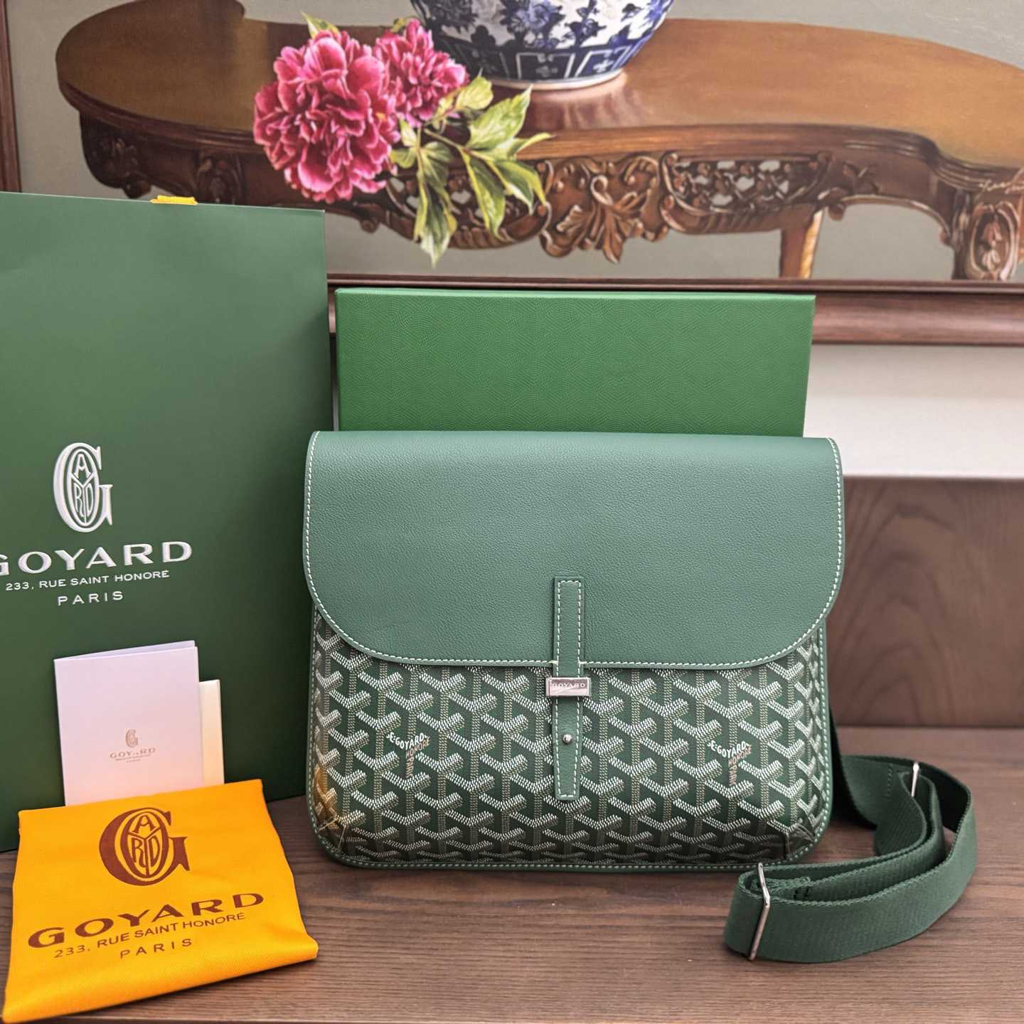 Goyard Coursier Messenger Bag - FashionPlug