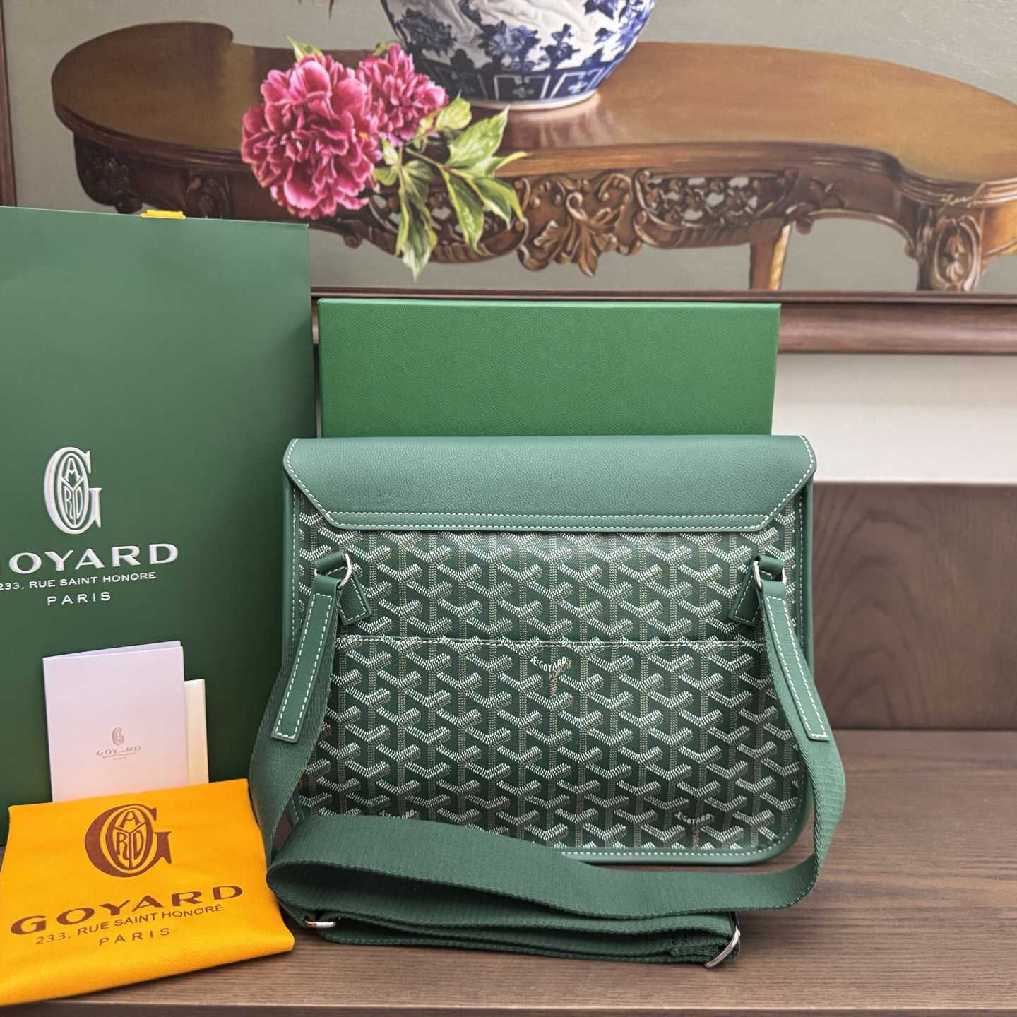 Goyard Coursier Messenger Bag - FashionPlug