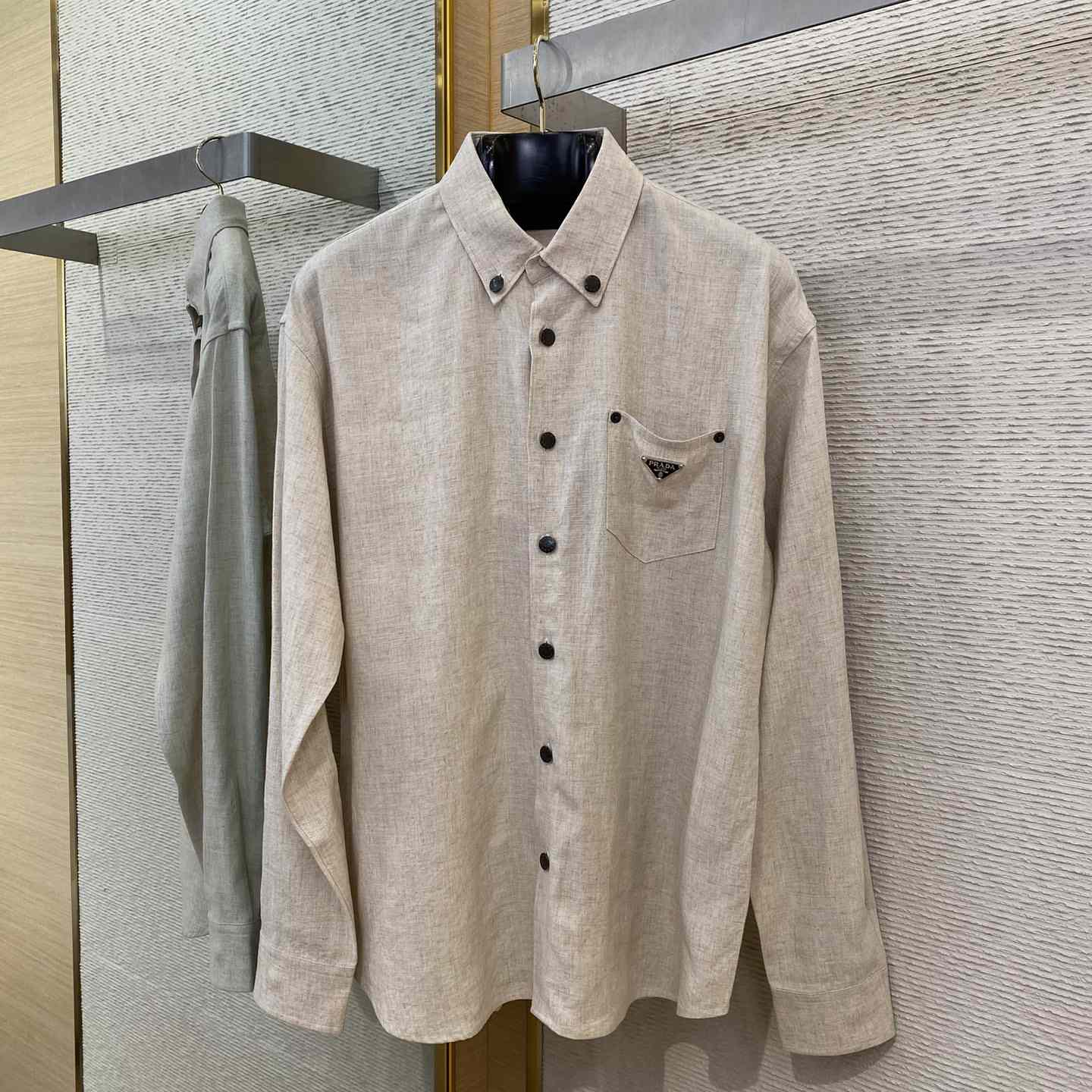 Prada Chambray Shirt - FashionPlug