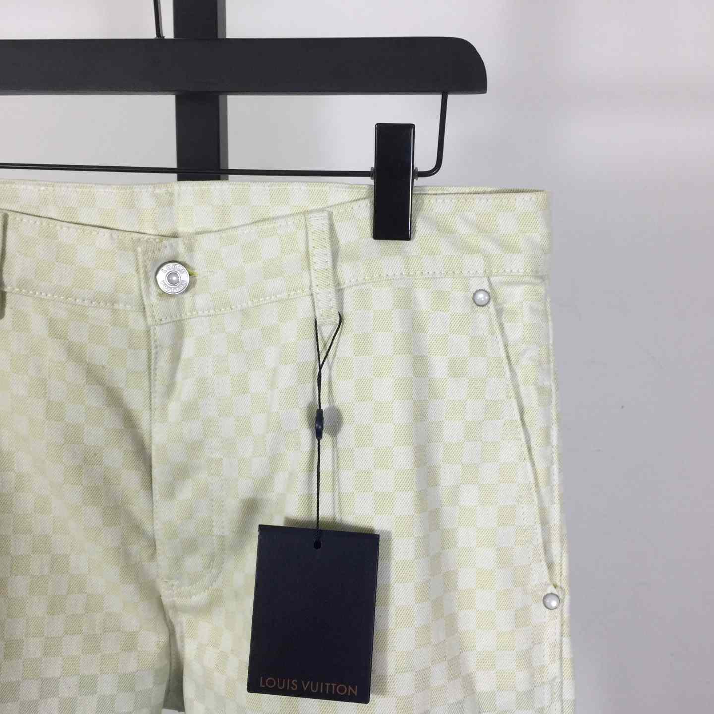 Louis Vuitton Damier Gradient Jacquard Denim Cargo Pants   1AGTHJ - FashionPlug