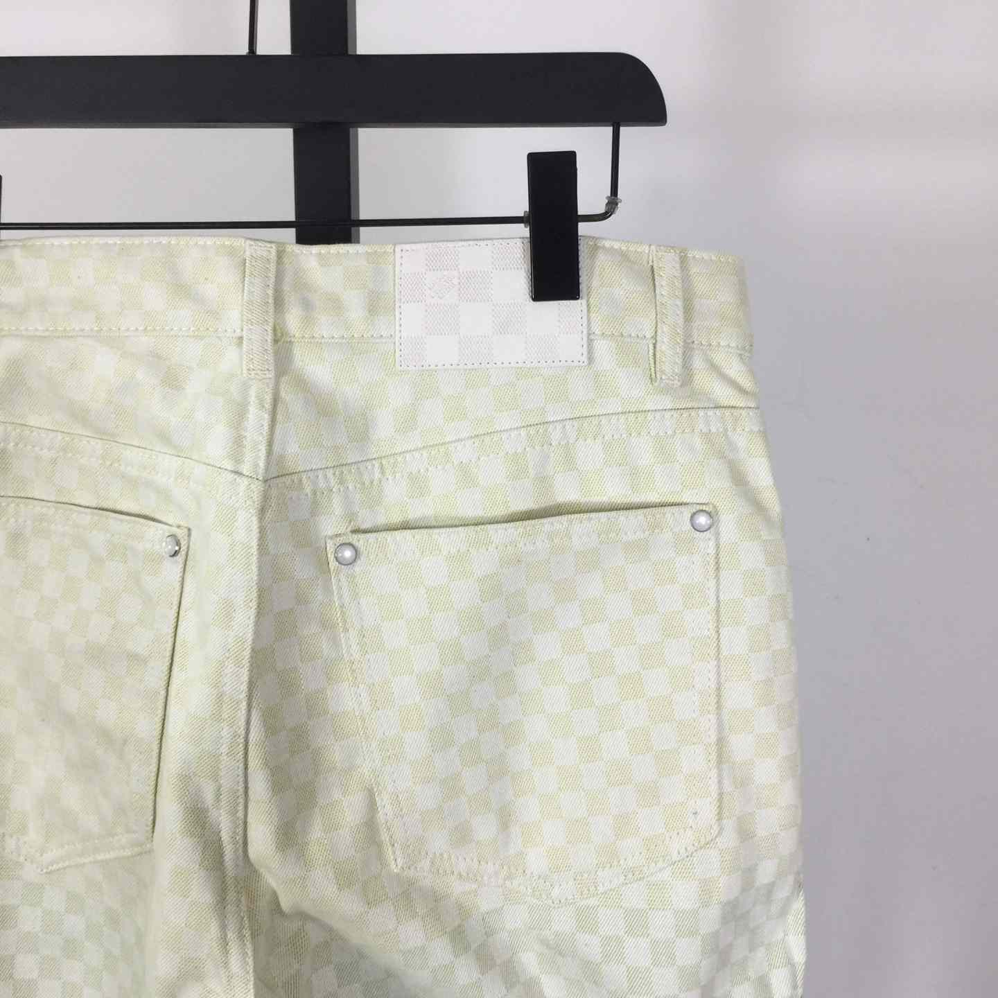 Louis Vuitton Damier Gradient Jacquard Denim Cargo Pants   1AGTHJ - FashionPlug