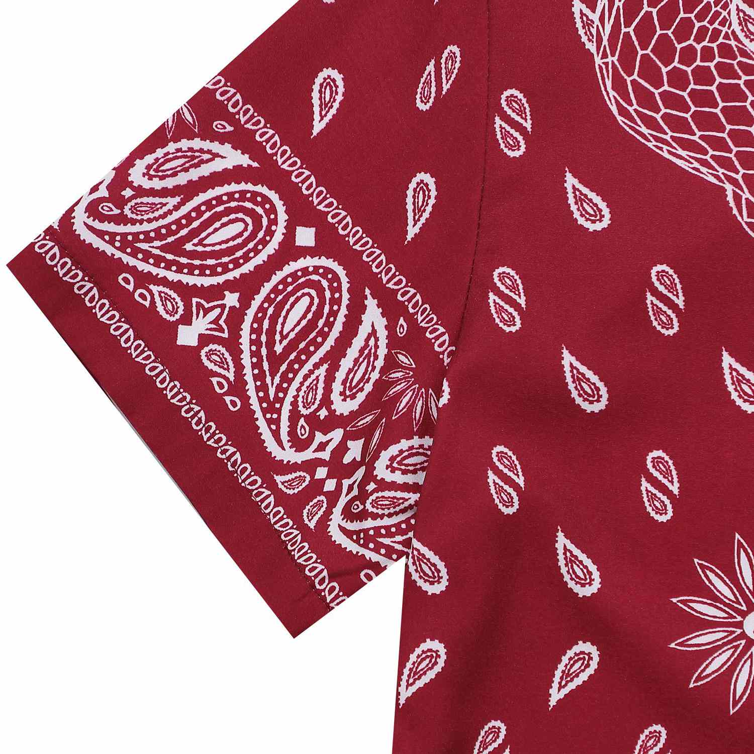 Dolce & Gabbana Silk Shirt And Shorts With Bandanna Print  - FashionPlug