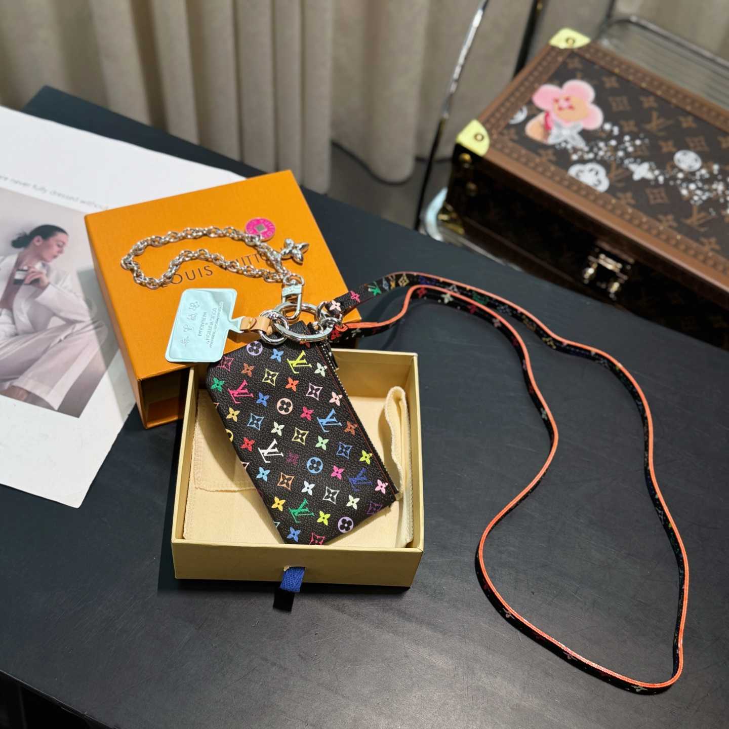 Louis Vuitton LV x TM Phone Holder   - FashionPlug