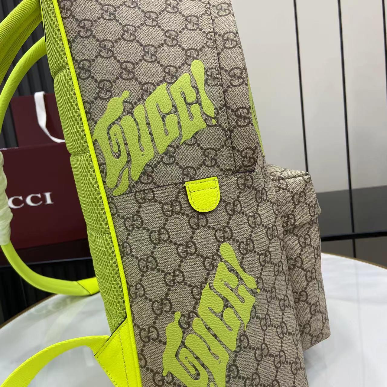 Gucci Medium Backpack With Print - FashionPlug