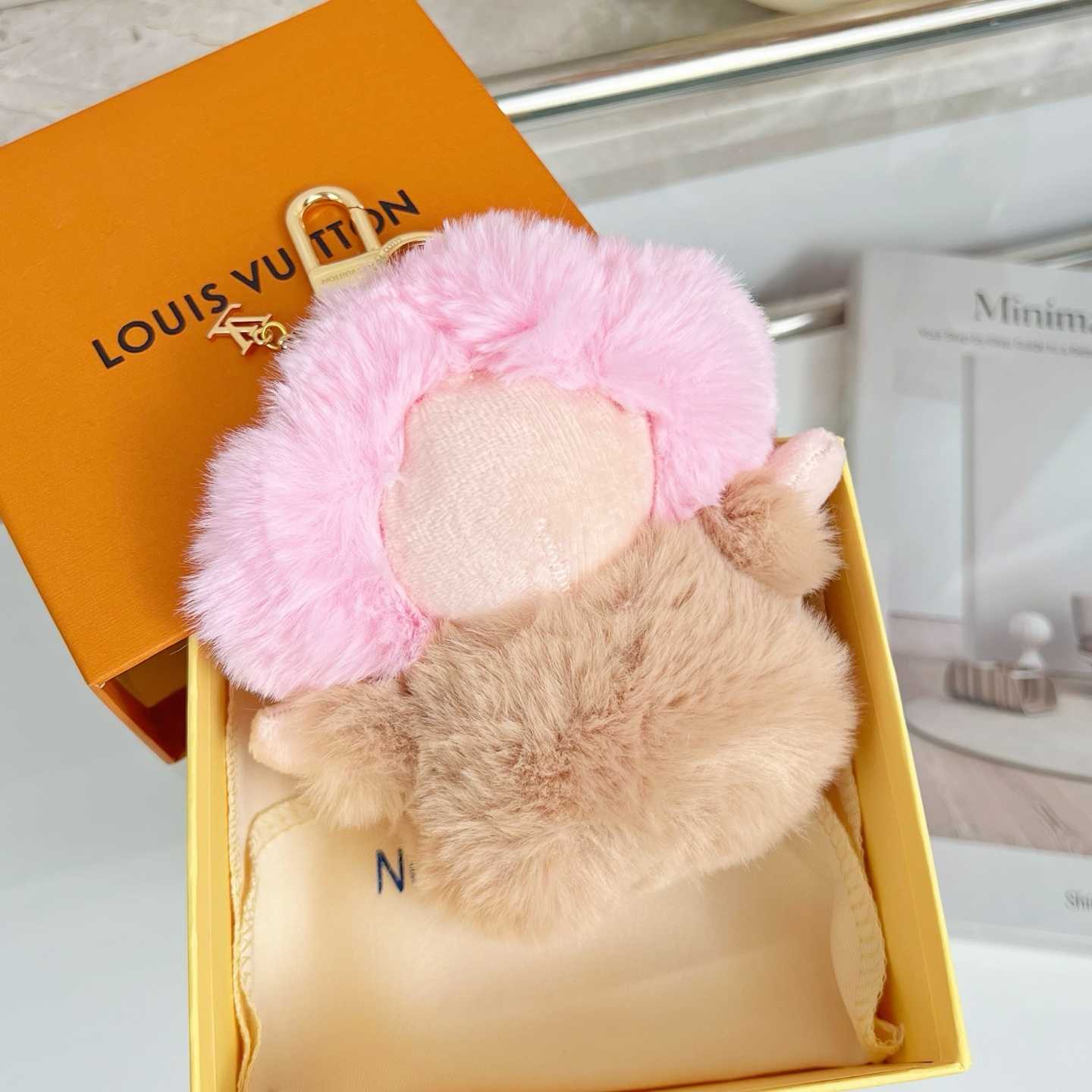 Louis Vuitton Vivienne Fashionista Bag Charm - FashionPlug