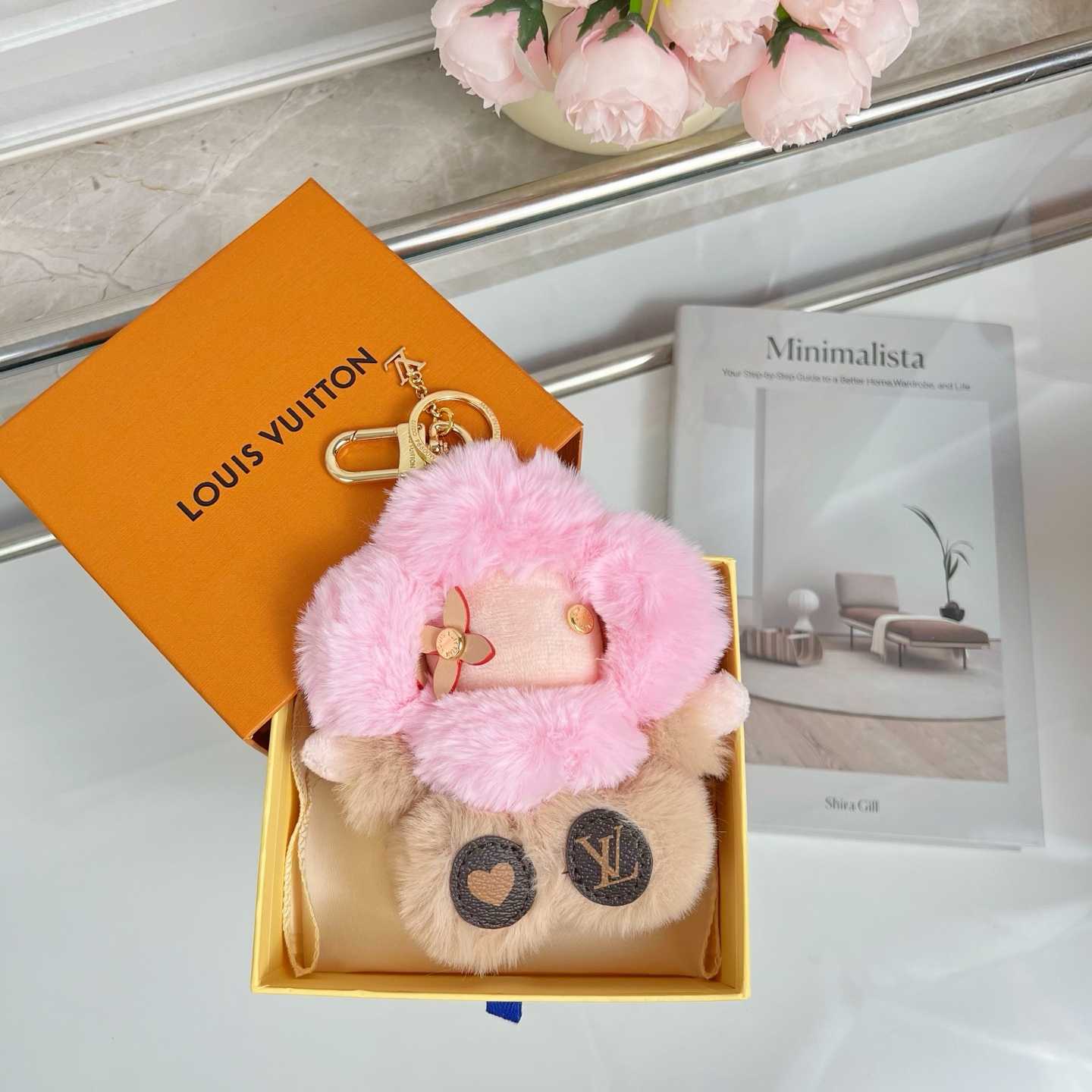 Louis Vuitton Vivienne Fashionista Bag Charm - FashionPlug
