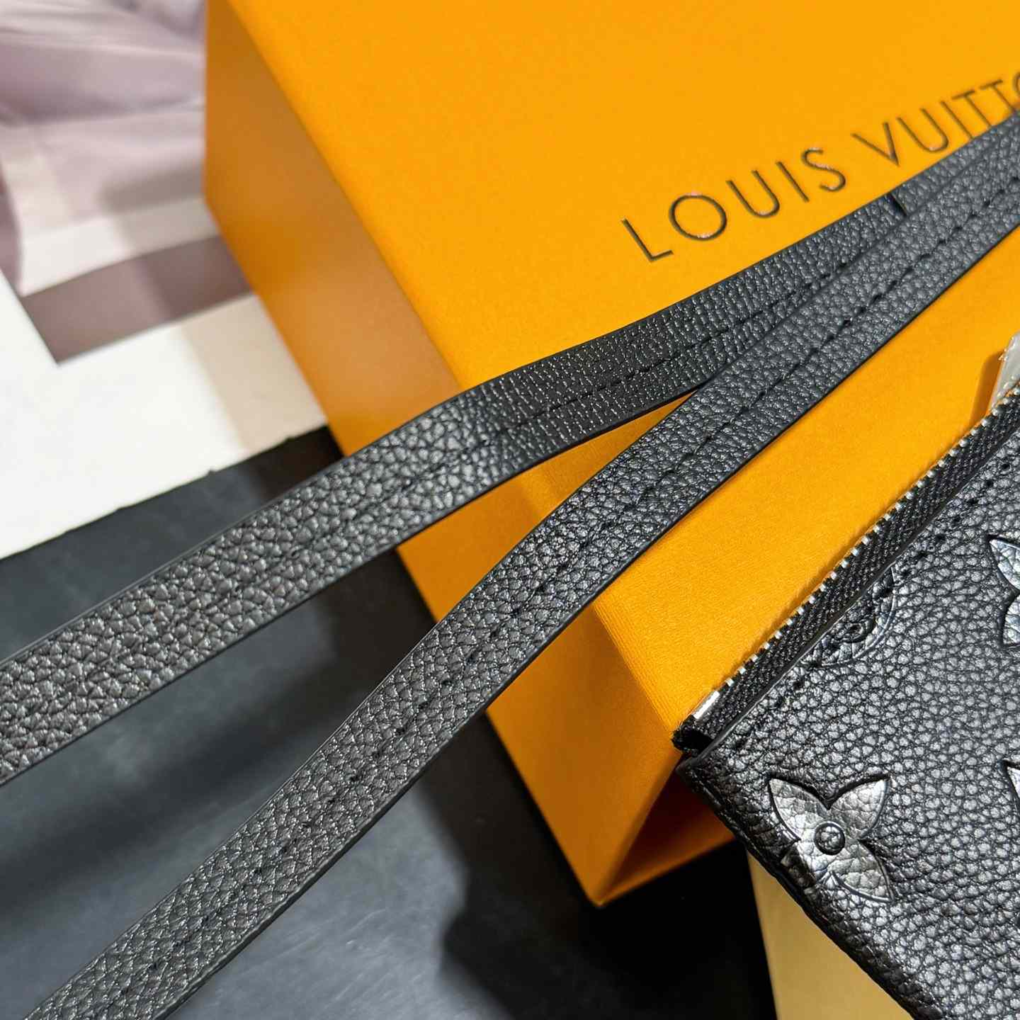 Louis Vuitton Monogram Phone Holder   - FashionPlug