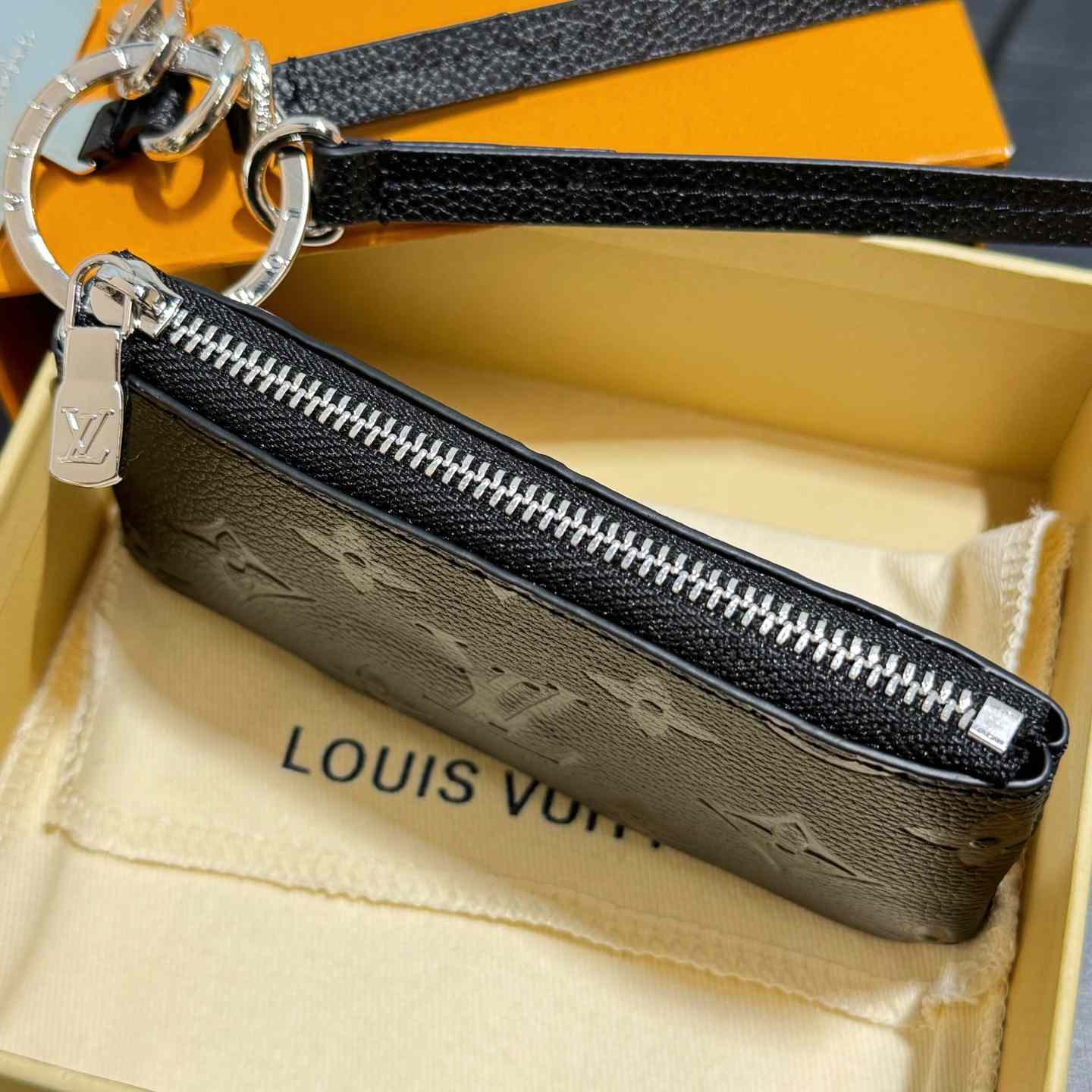 Louis Vuitton Monogram Phone Holder   - FashionPlug