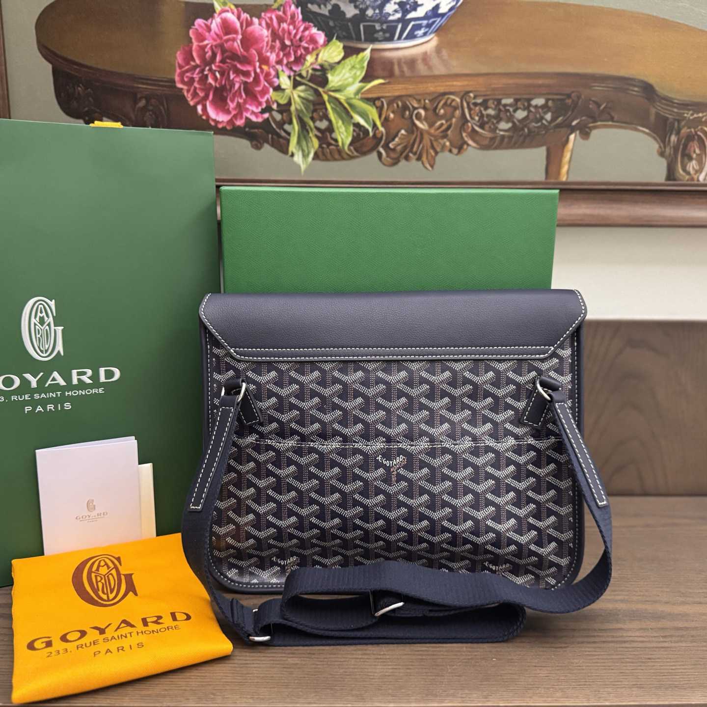 Goyard Coursier Messenger Bag - FashionPlug