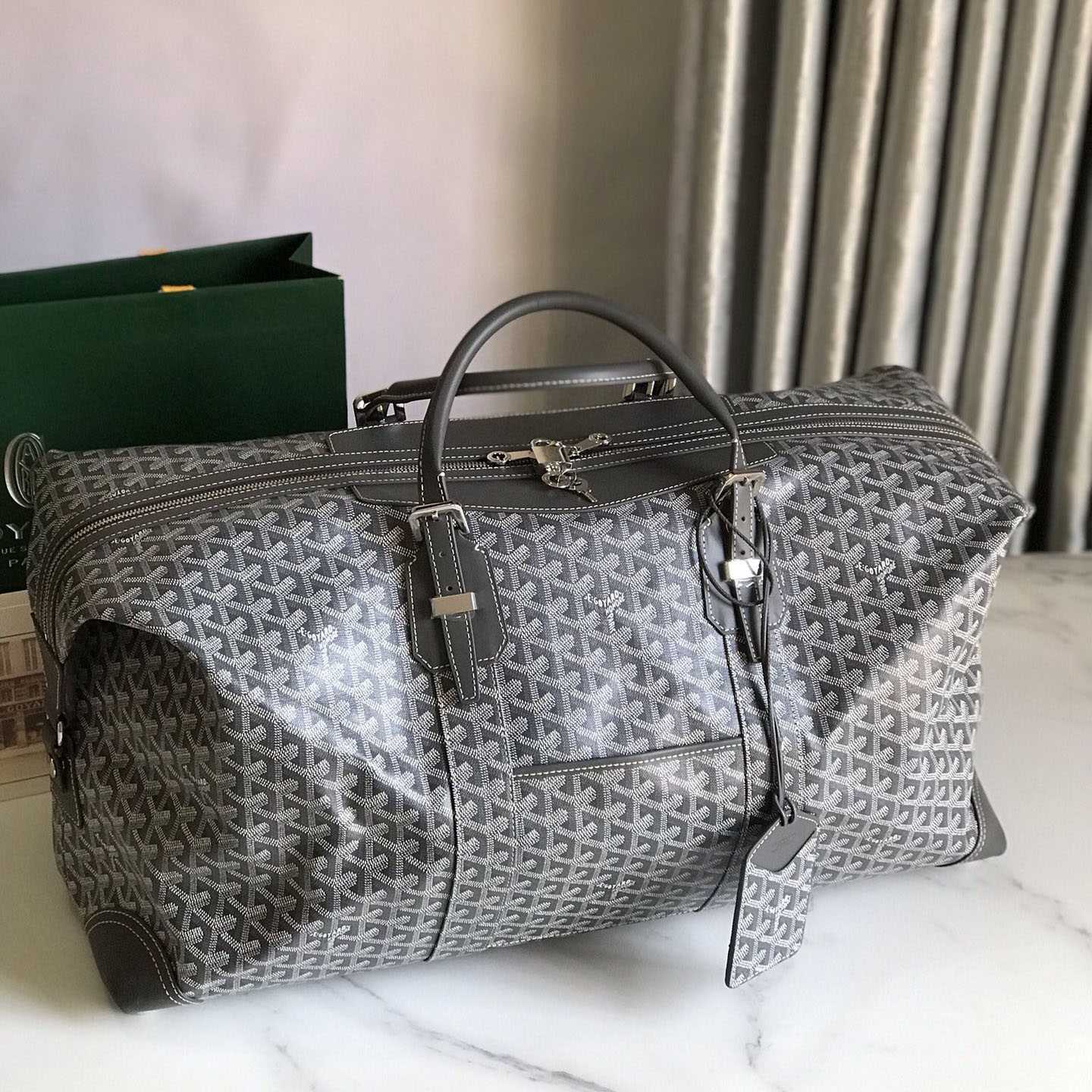 Goyard Travel 55 Bag - FashionPlug