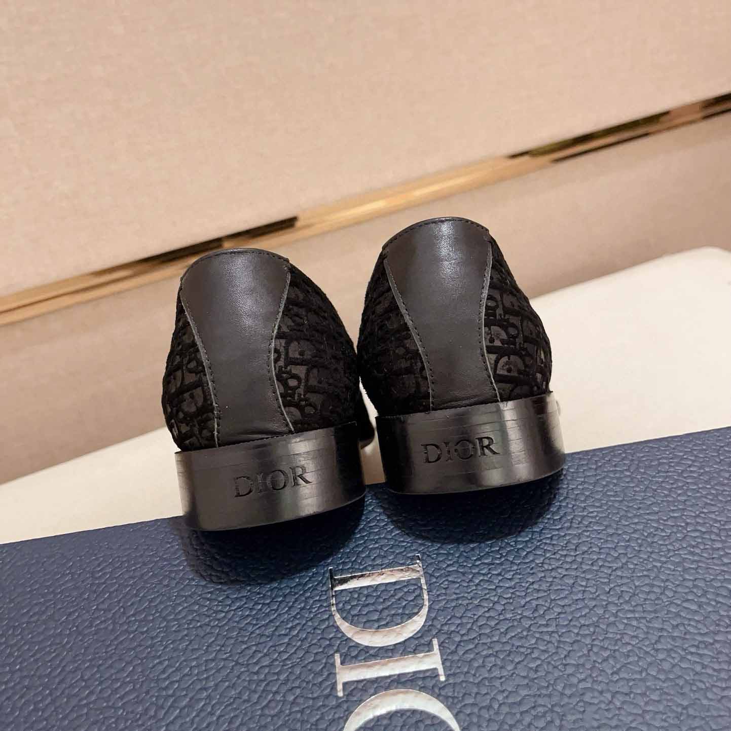 Dior Oblique Loafers  - FashionPlug