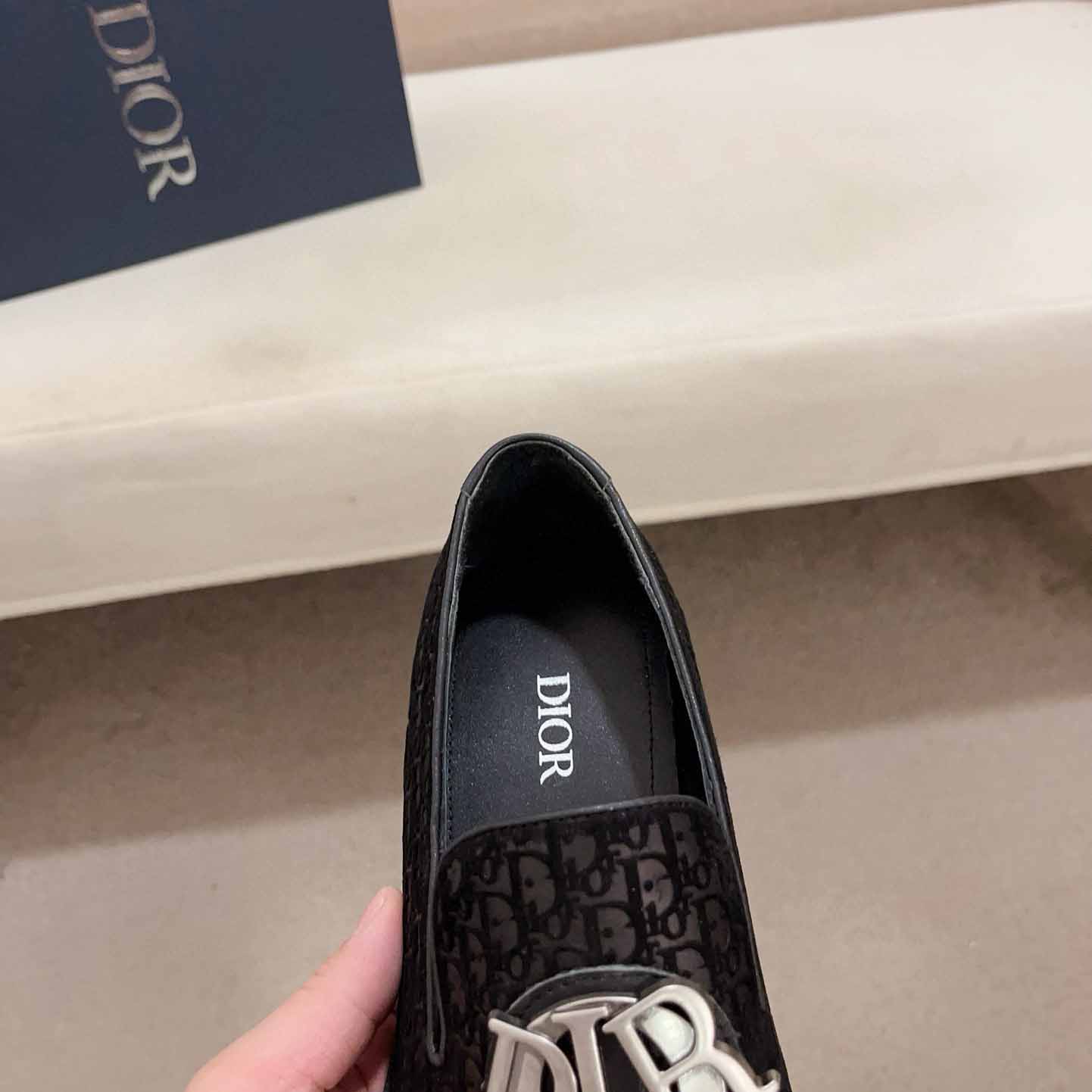 Dior Oblique Loafers  - FashionPlug